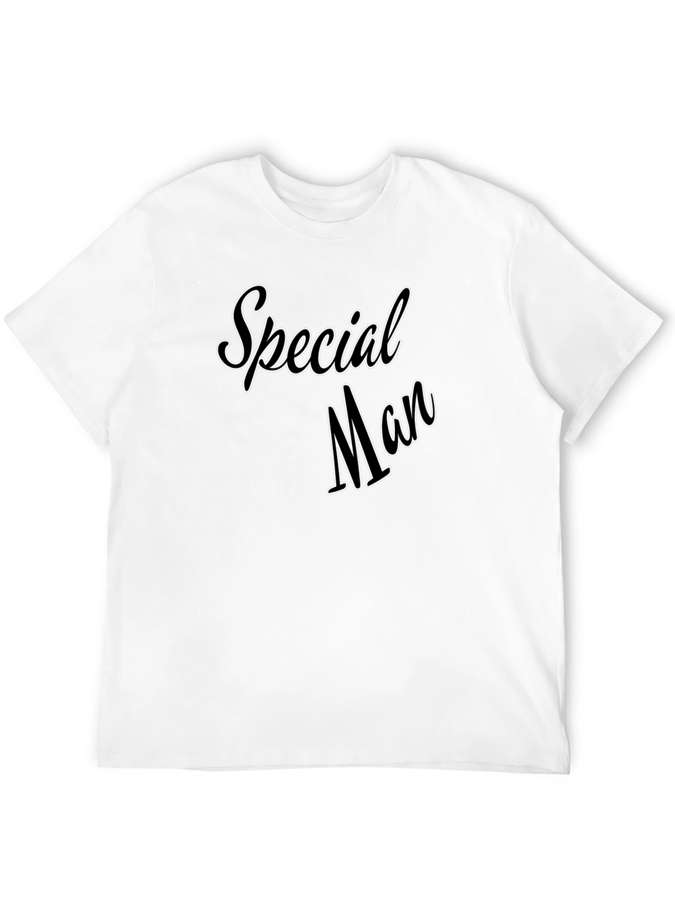 Black Special Man Graphic Tee - Soft Cotton Comfort view 12