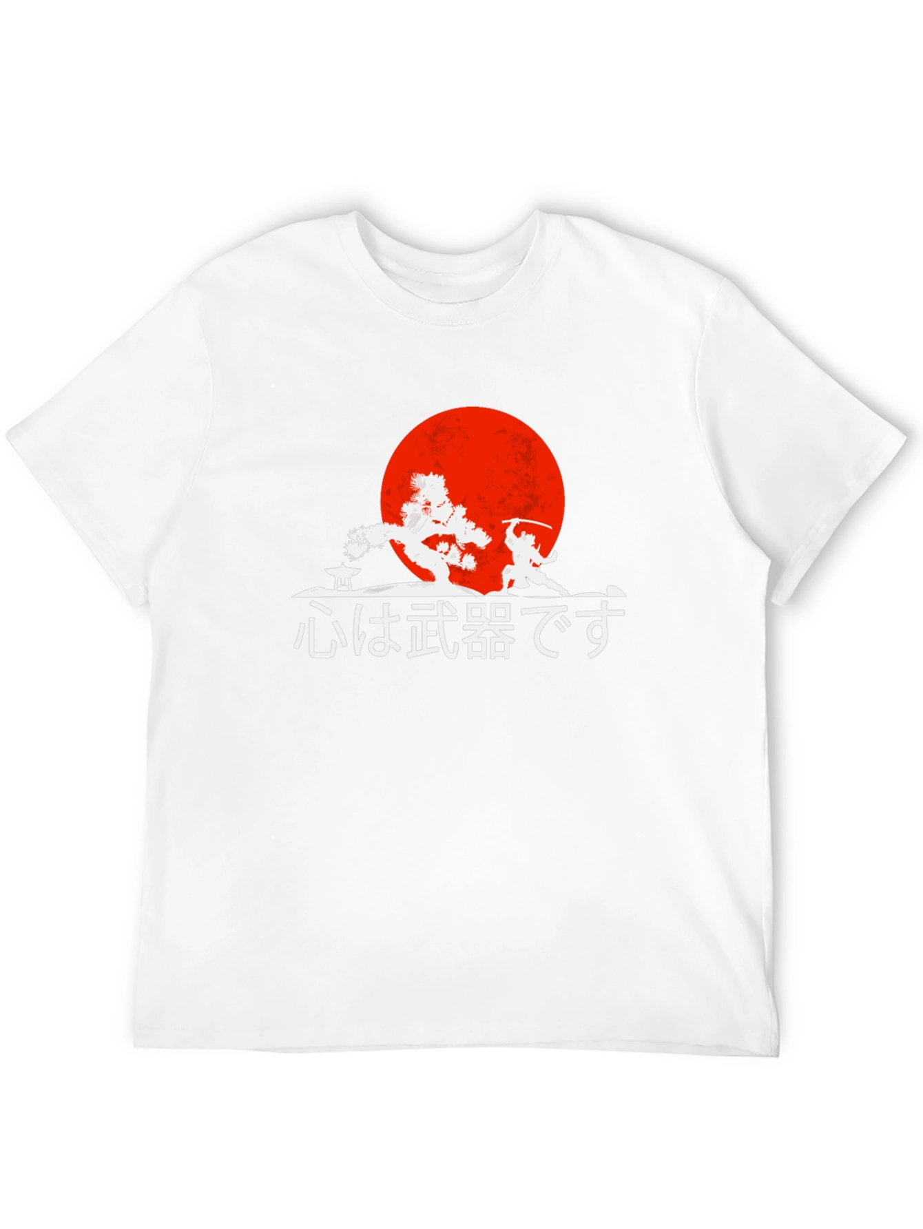 Black Samurai Warrior Graphic Tee - Japanese Art T-Shirt view 12