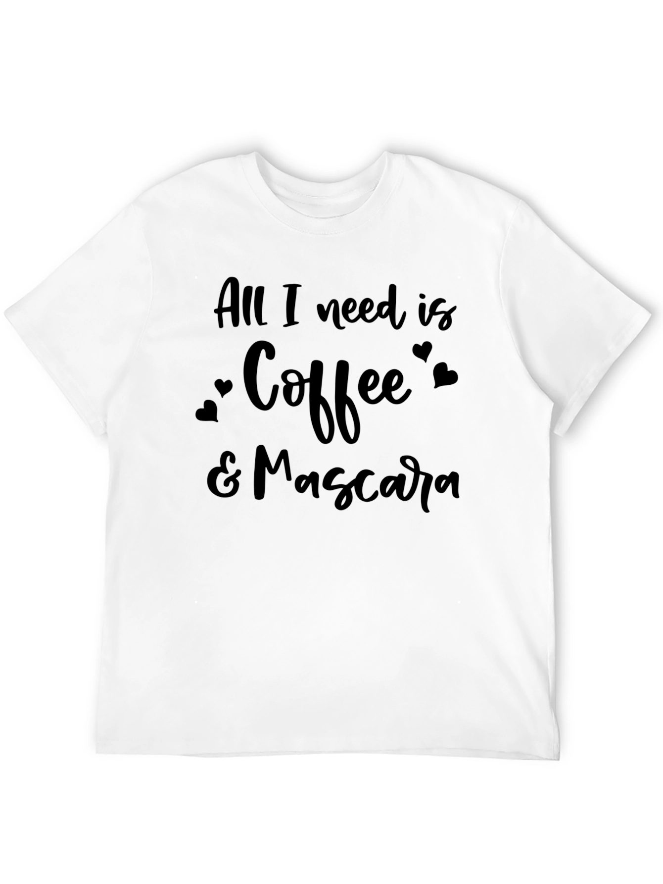 Black Coffee & Mascara Graphic Tee - Unisex view 12