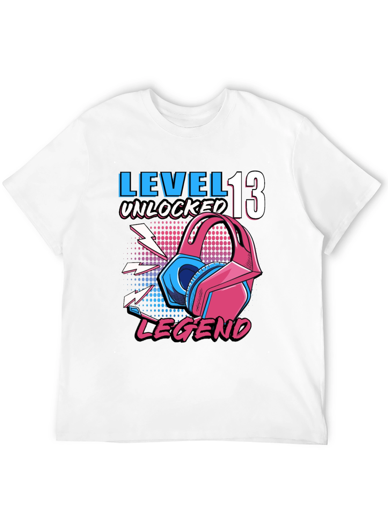 Black Level 13 Unlocked Legend Gamer T-Shirt view 12