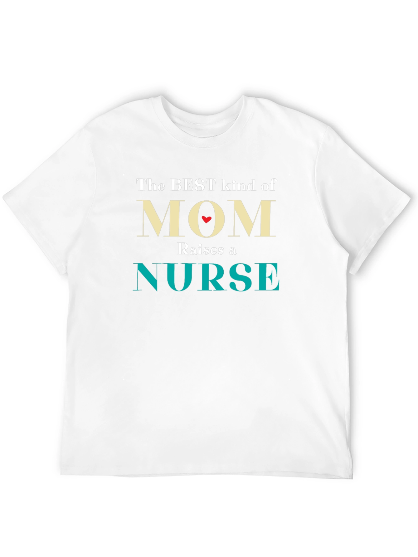 Black Best Mom Raises a Nurse T-Shirt view 12