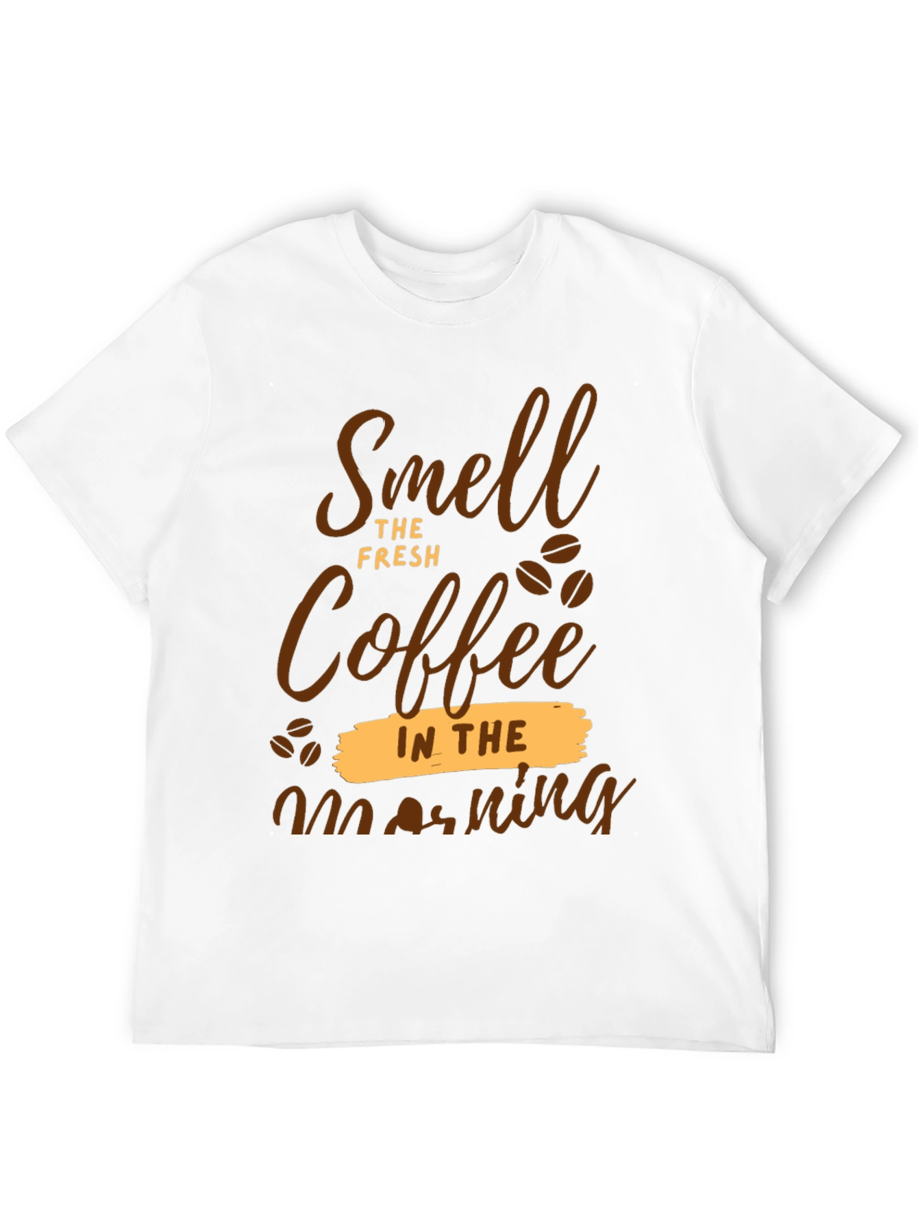 Black Smell The Fresh Coffee T-Shirt view 12
