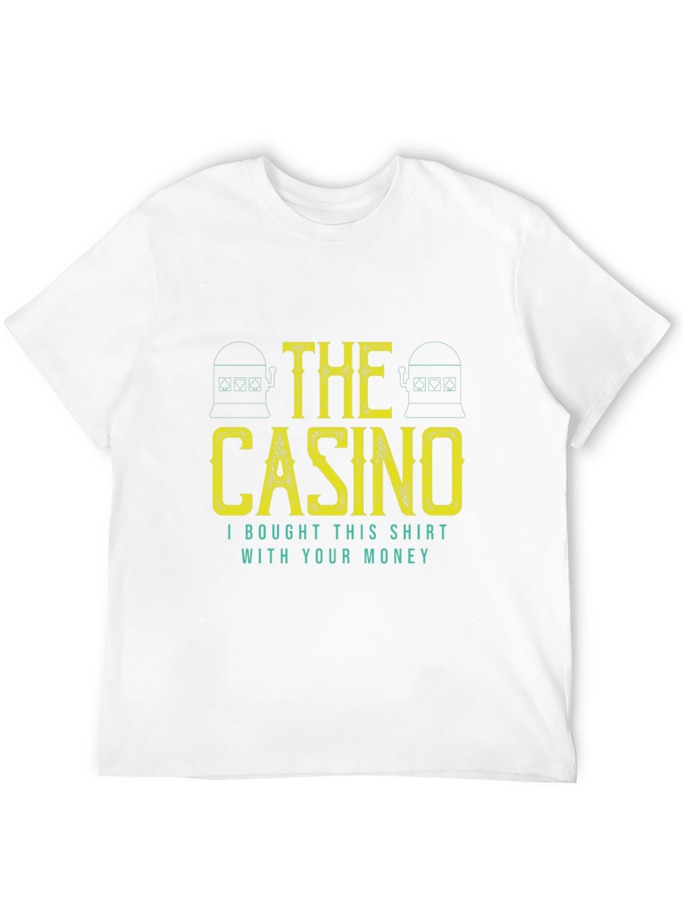 Black The Casino Graphic Tee - Funny Gambling Shirt view 12