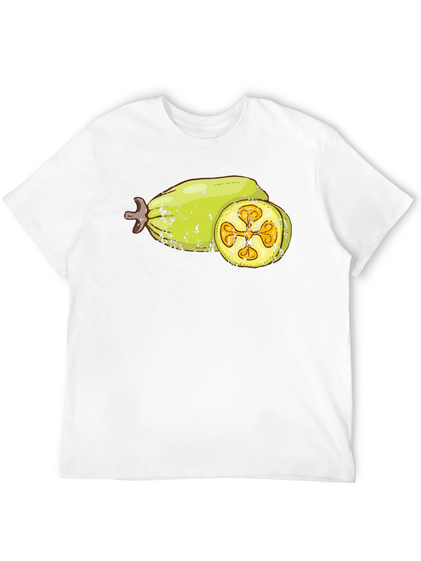 Black Bilimbi Fruit Graphic T-Shirt view 12