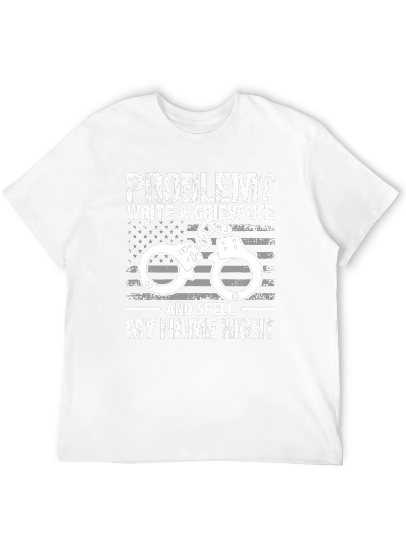 Black Problem? Grievance T-Shirt view 12