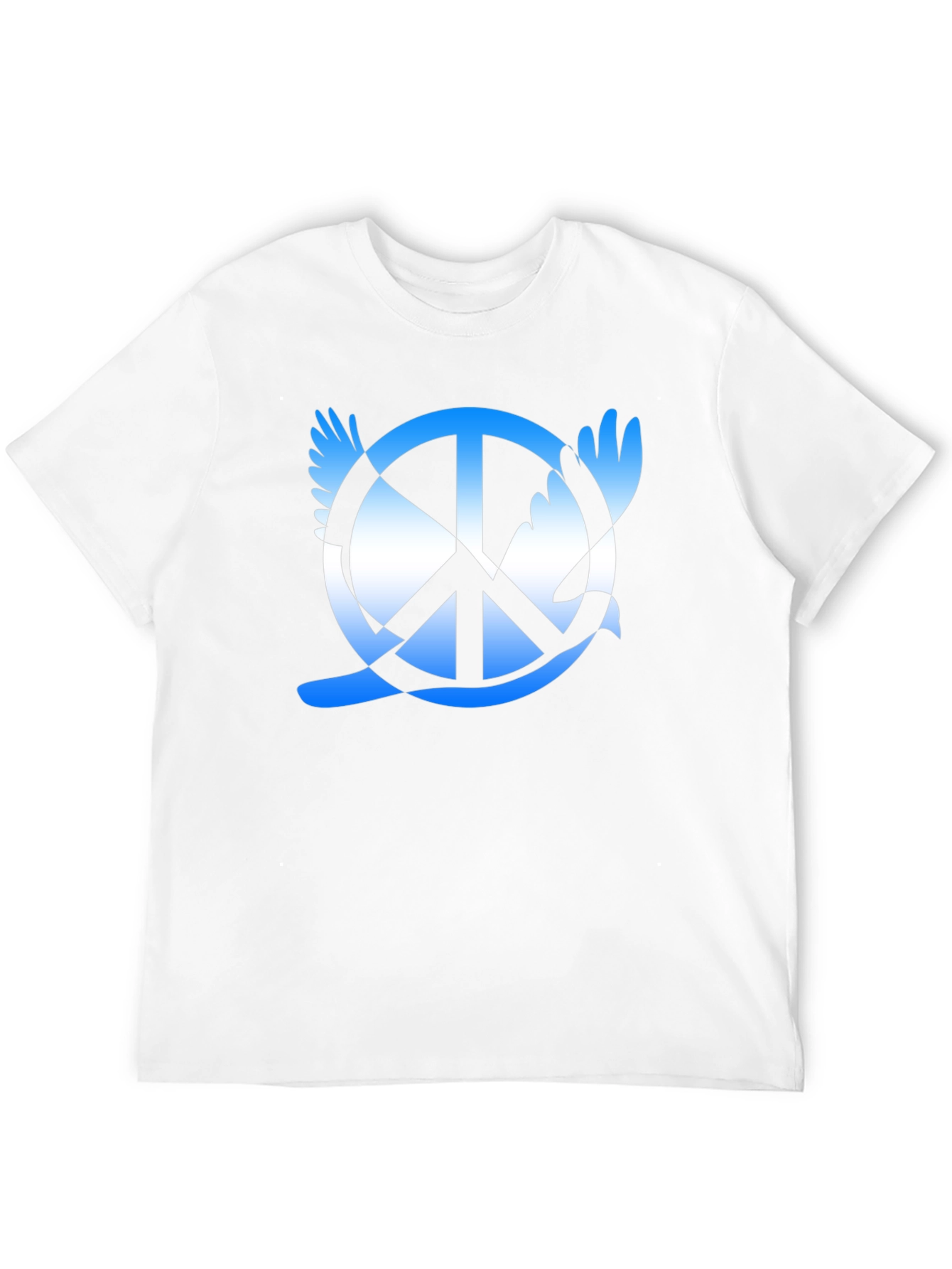 Black Peace Dove Graphic T-Shirt - Black view 12