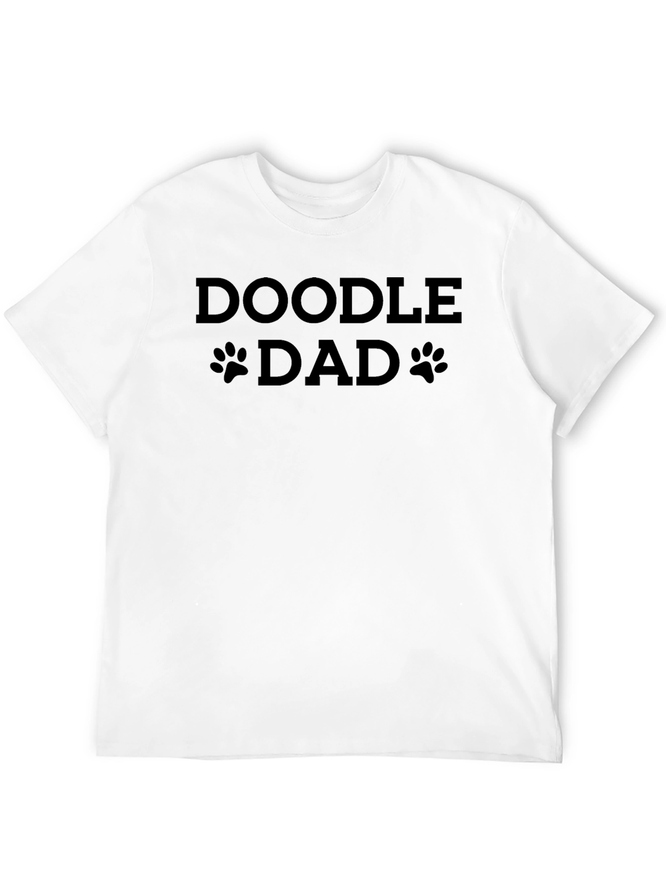 Black Doodle Dad T-Shirt - Dog Lover Tee view 12