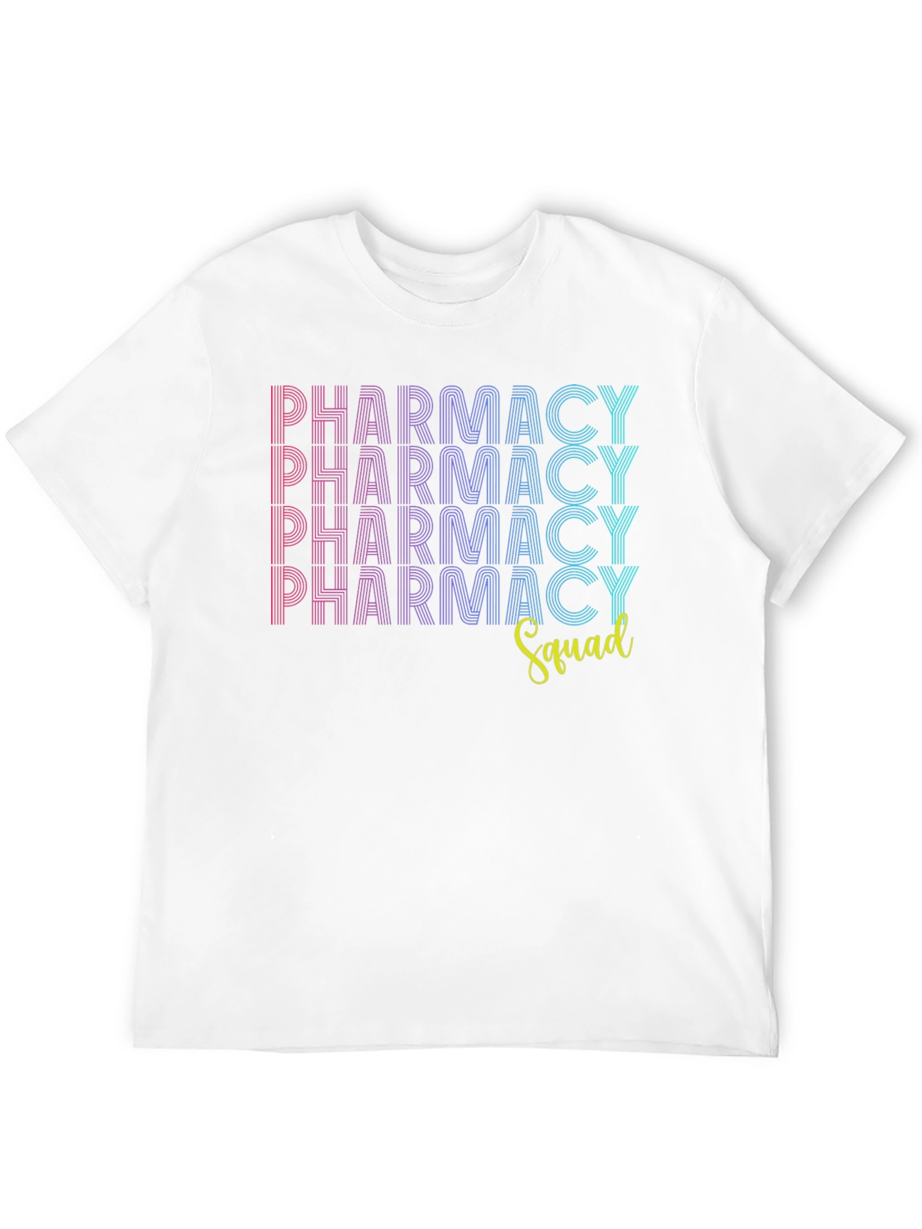 Black Pharmacy Squad Graphic Tee - Trendy & Comfortable view 12