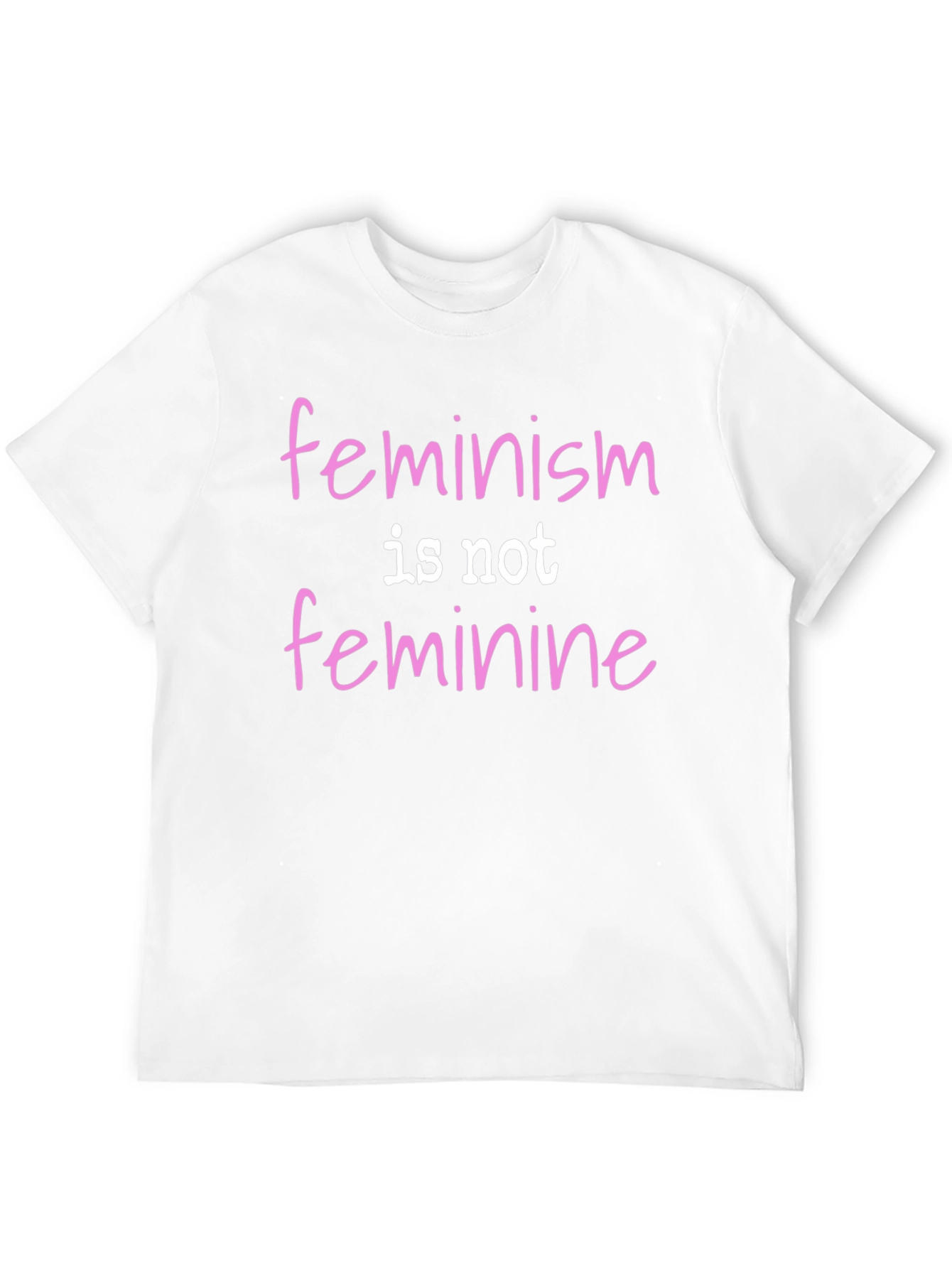Black Feminism Is Not Feminine Statement Tee view 12