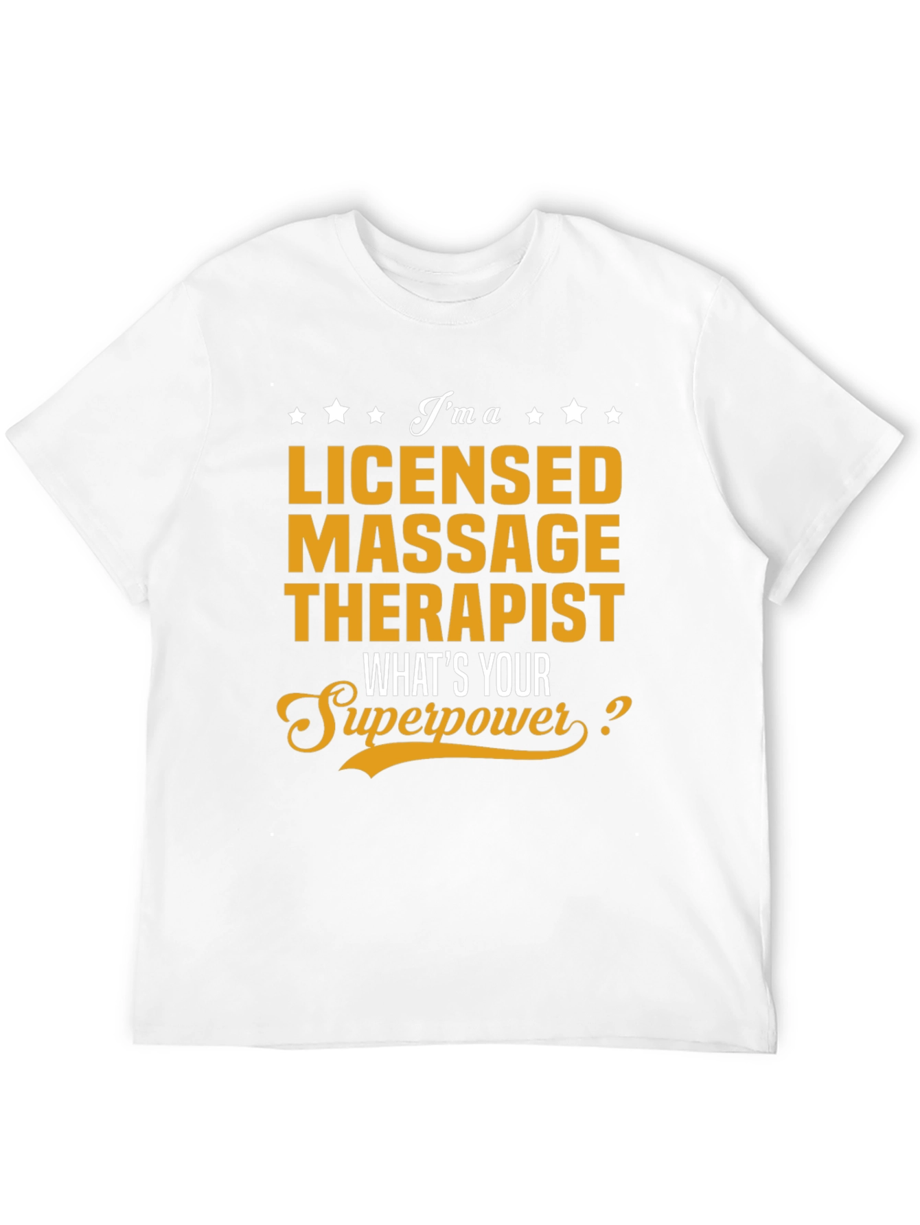 Black Licensed Massage Therapist Novelty T-Shirt view 12