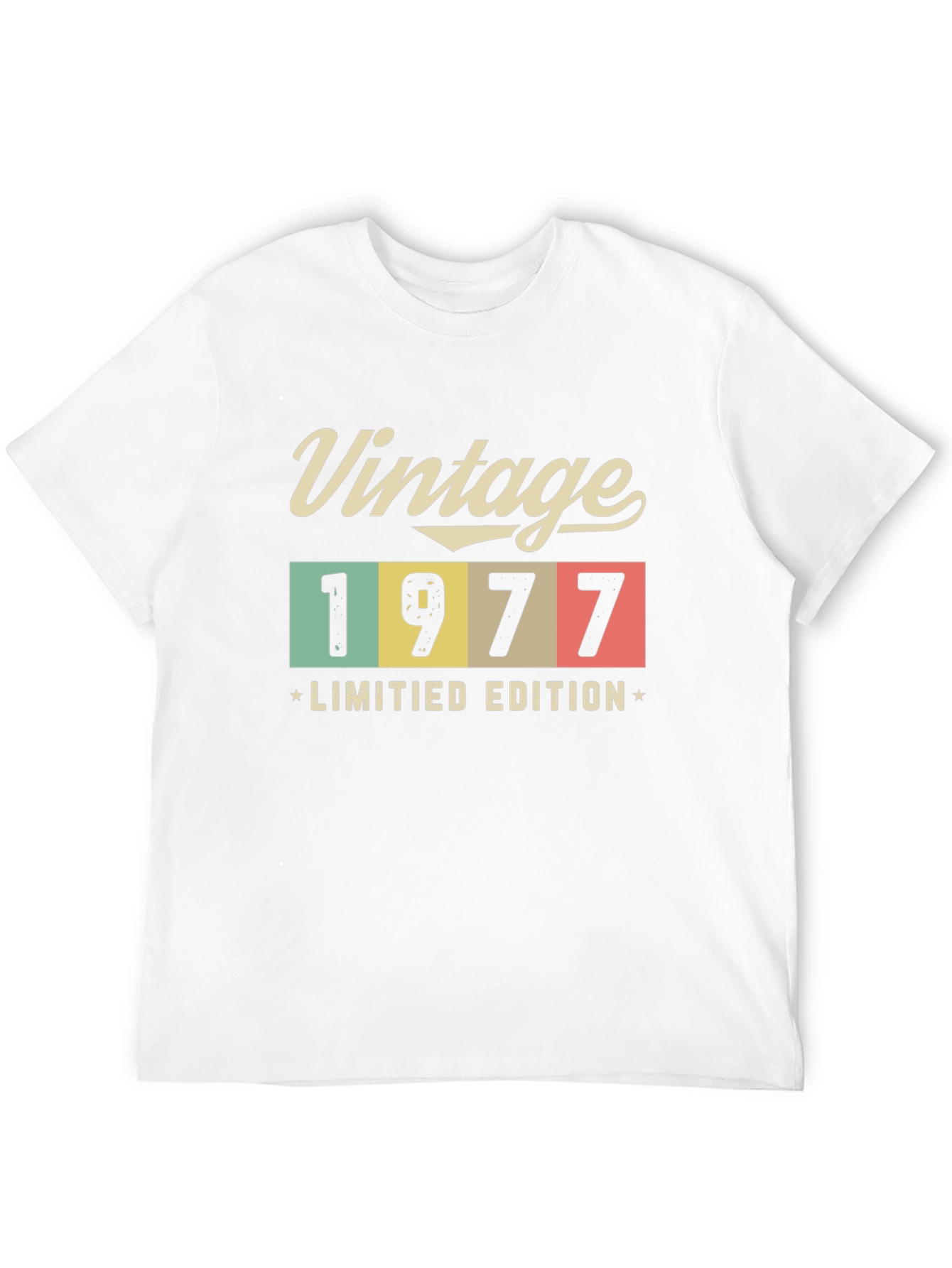 Black Vintage 1977 Limited Edition Black T-Shirt view 12