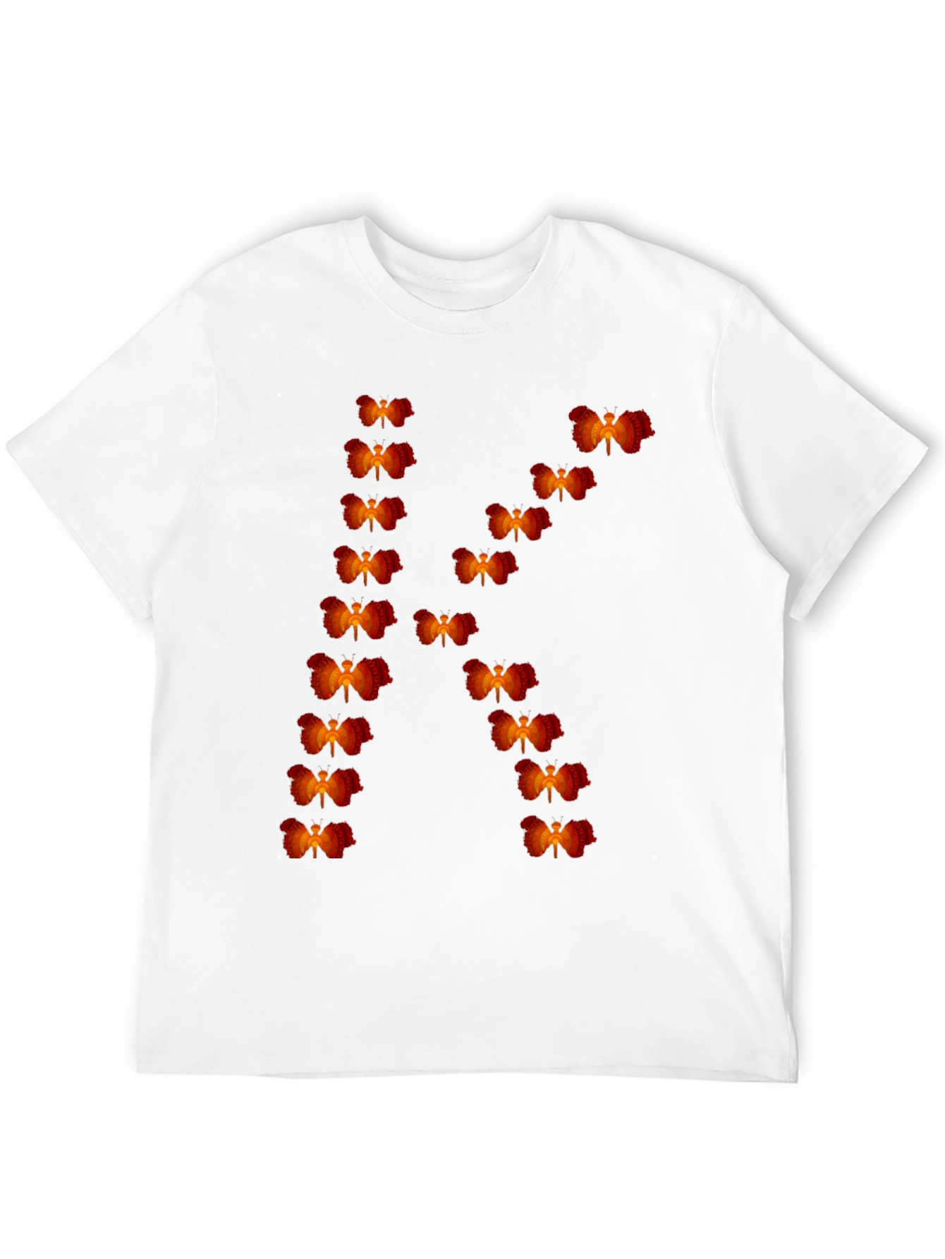 Black Phoenix Initial "K" Graphic Tee - Premium Cotton view 12