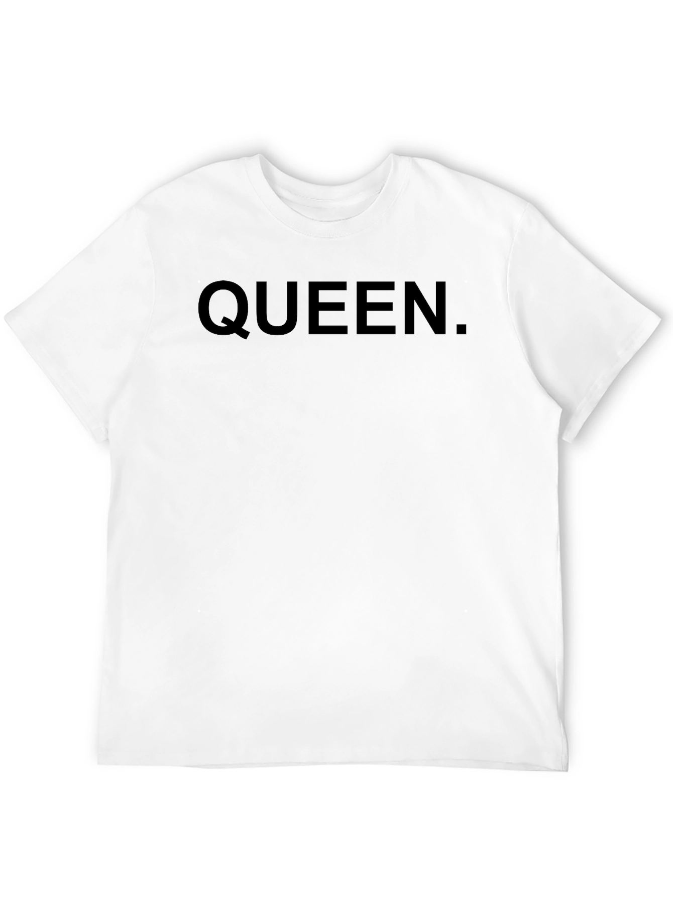 Queen Graphic Tee - Black Cotton T-Shirt - 12