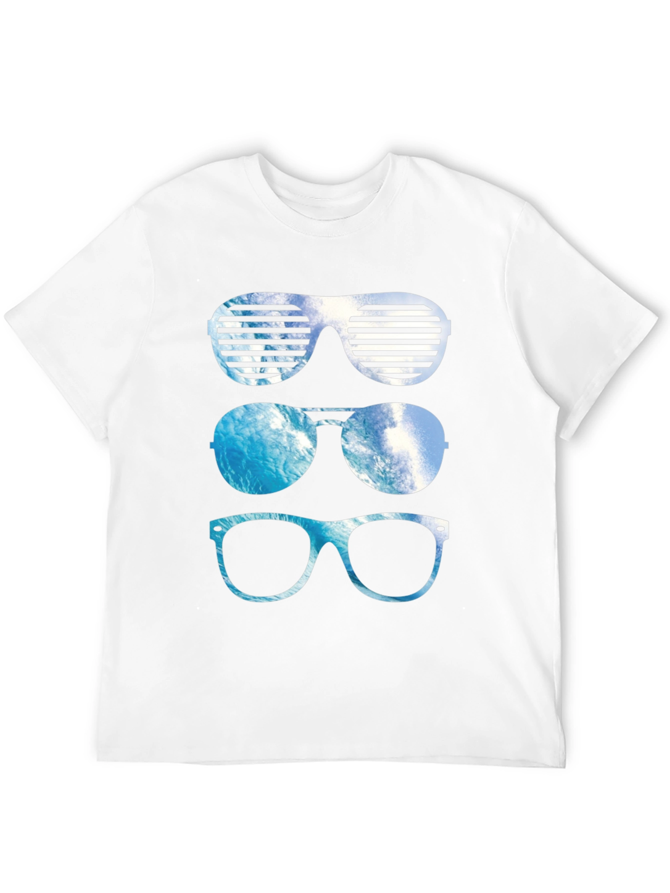 Black Cool Shades Graphic Tee view 12