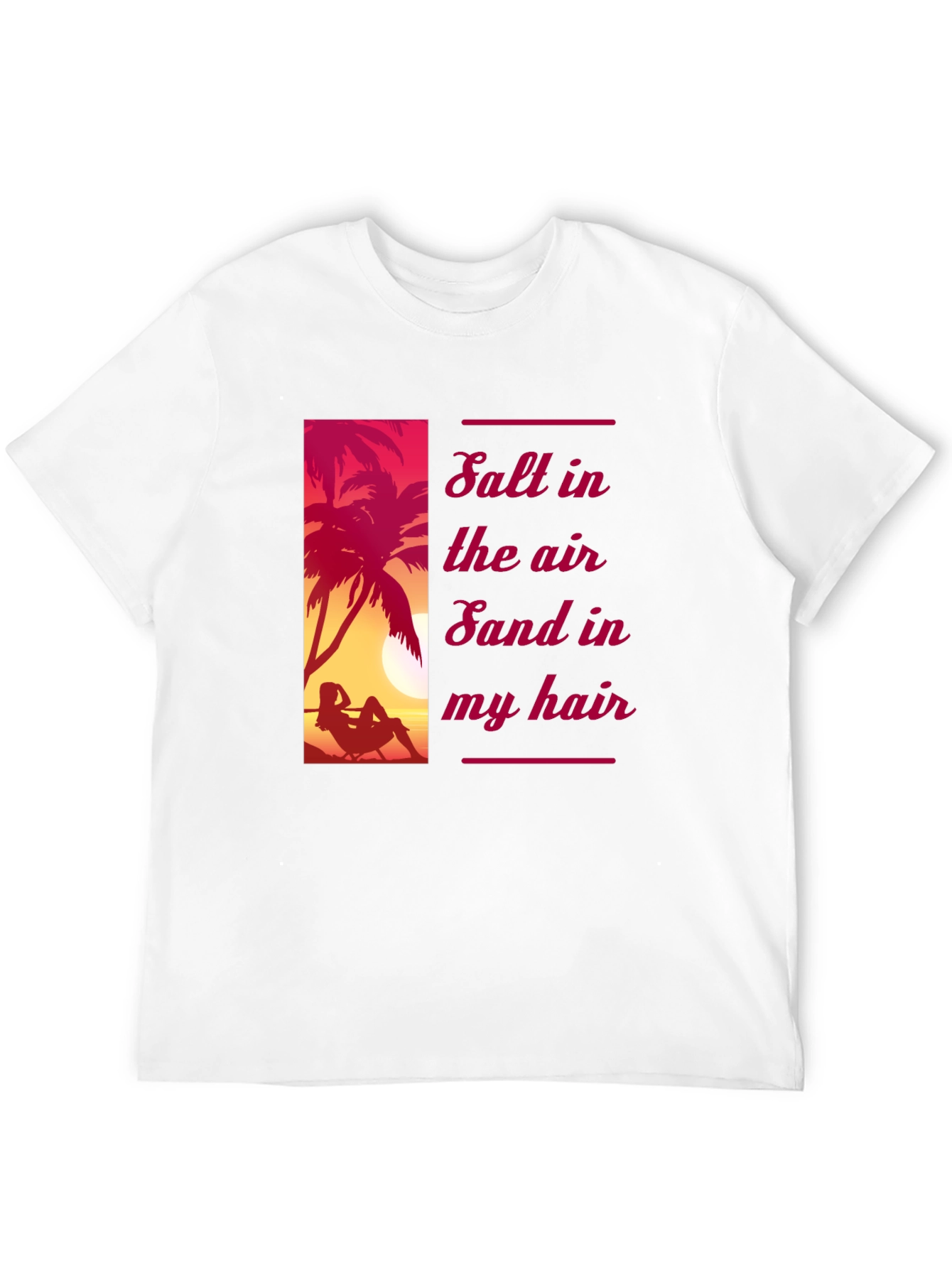 Salt Air Sand Hair Graphic Tee - 12