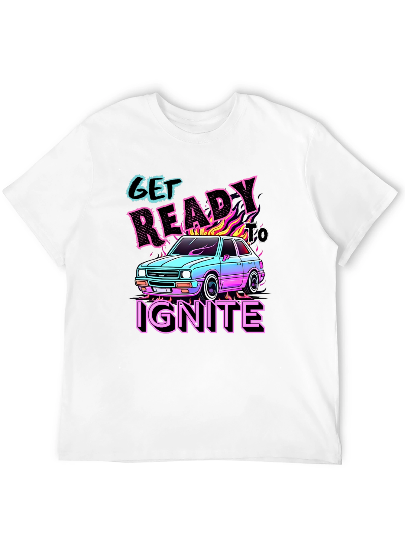 Black Get Ready to Ignite Graphic Tee view 12