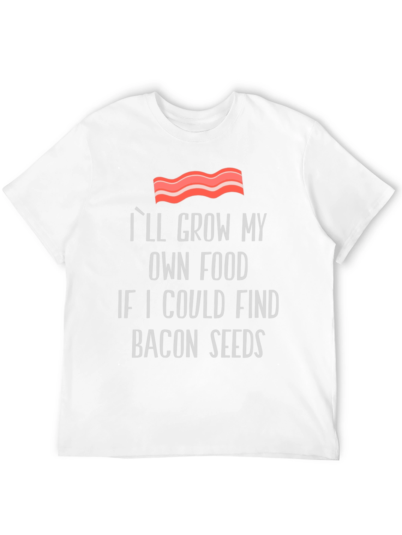 Black Bacon Seeds Graphic Tee - Funny Foodie Shirt view 12