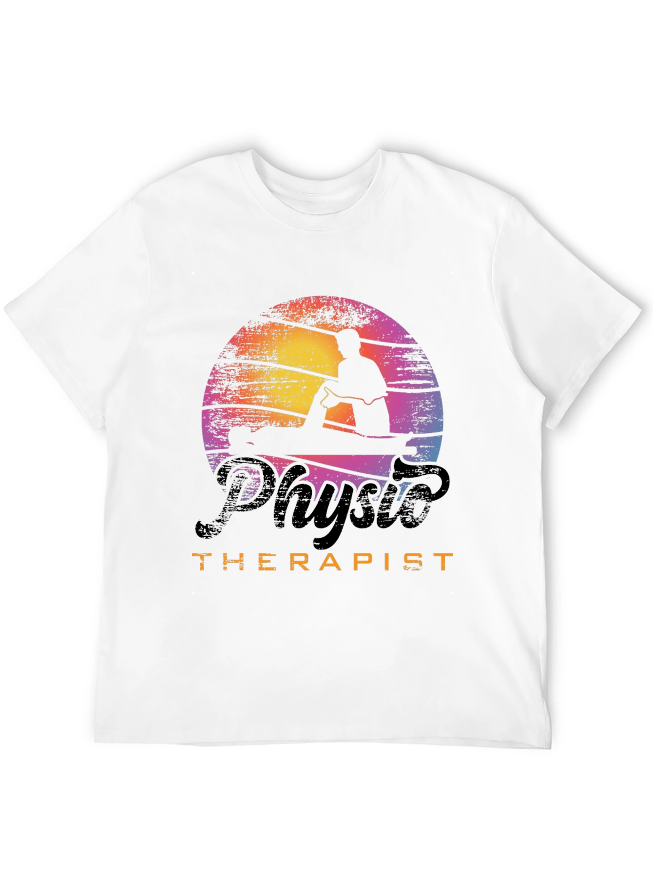 Black Physio Therapist Graphic T-Shirt - Stylish & Comfortable view 12