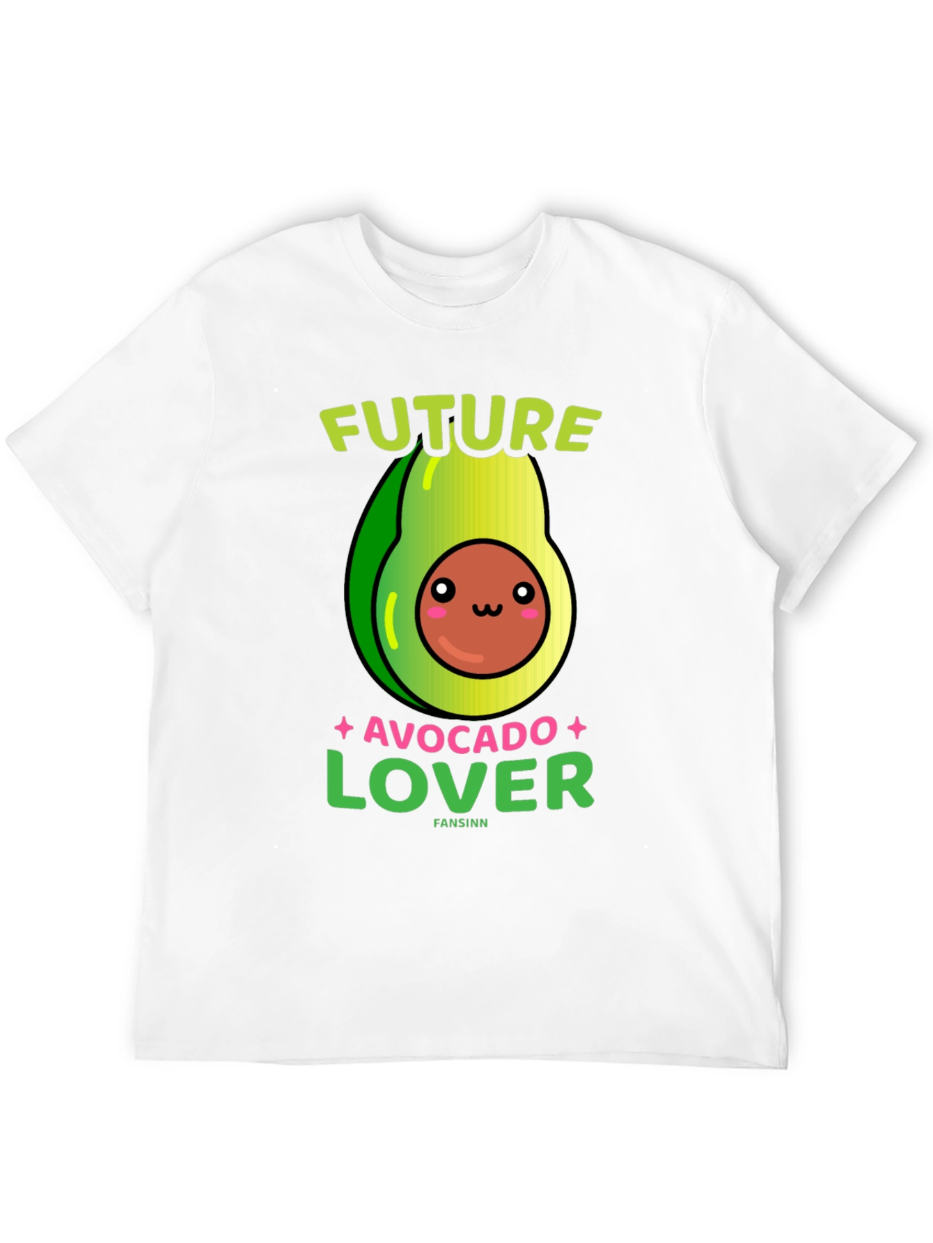 Black Future Avocado Lover T-Shirt view 12