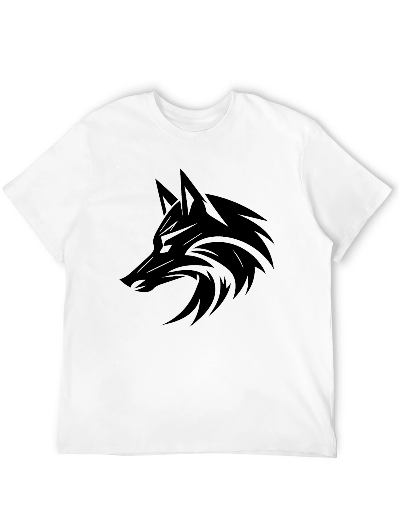 Black Black Wolf Graphic Tee - Men's Style view 12