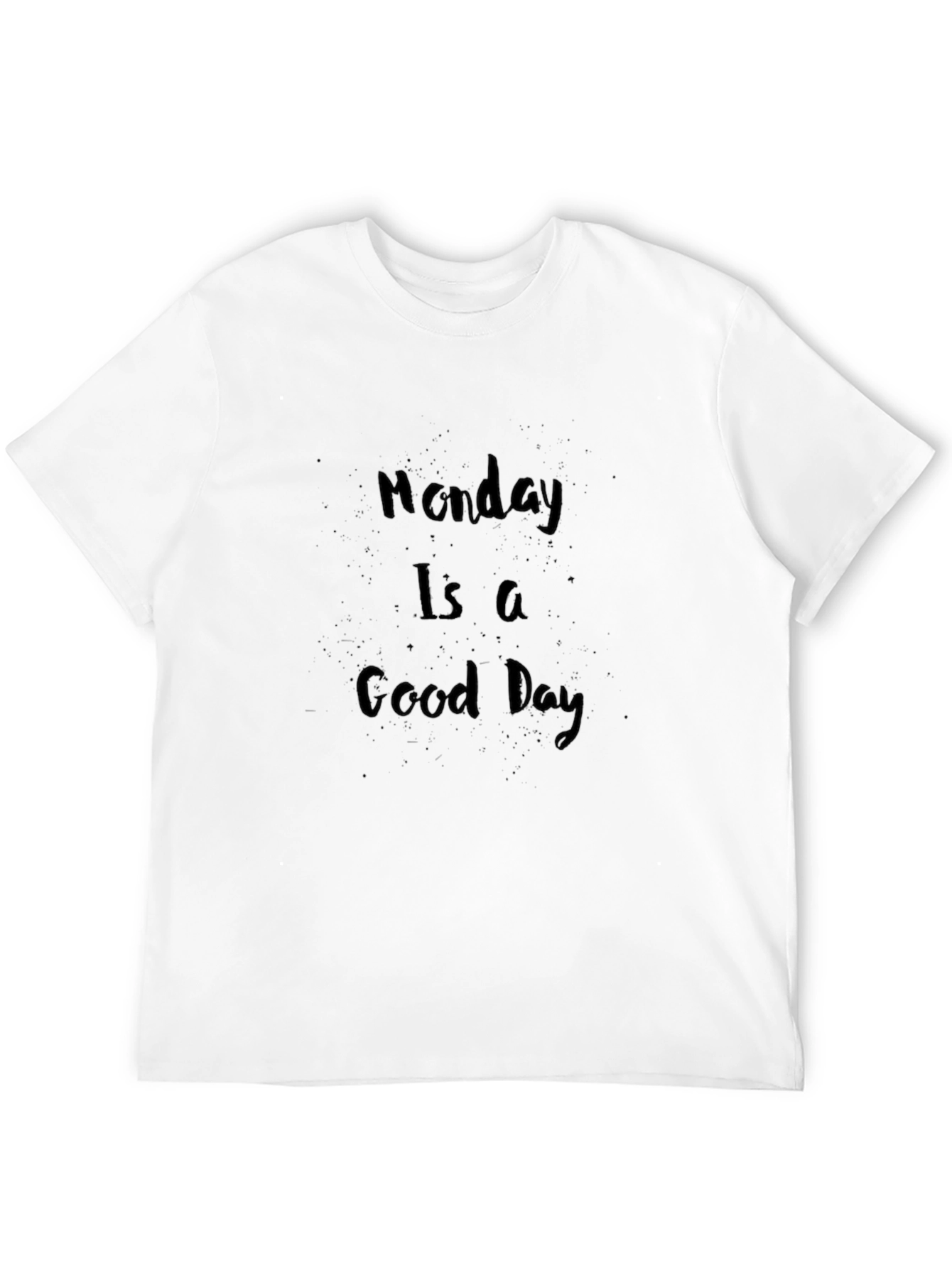 Black Monday is a Good Day Graphic Tee - Soft Cotton Blend view 12