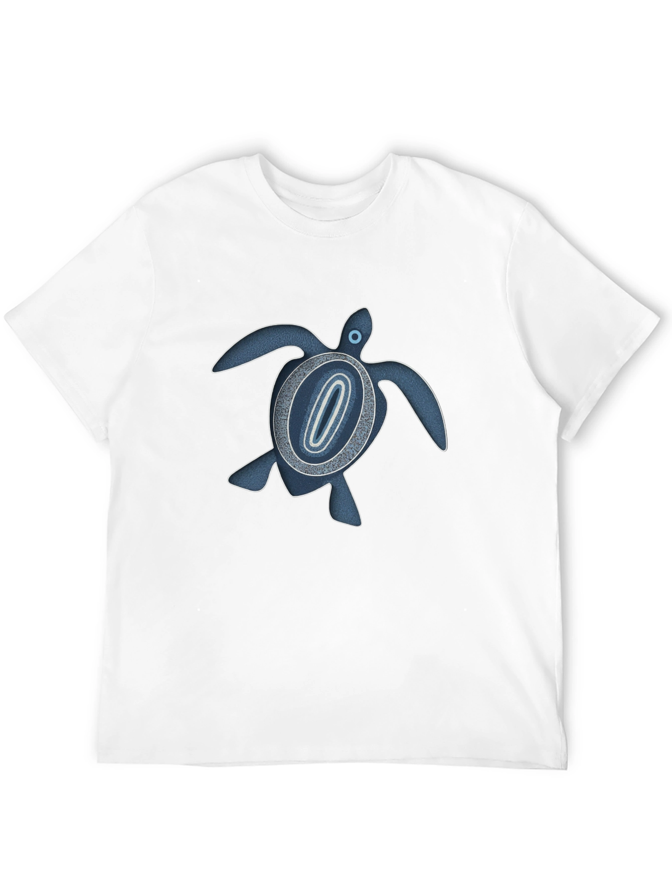 Black Turtle Graphic Print T-Shirt - Black view 12