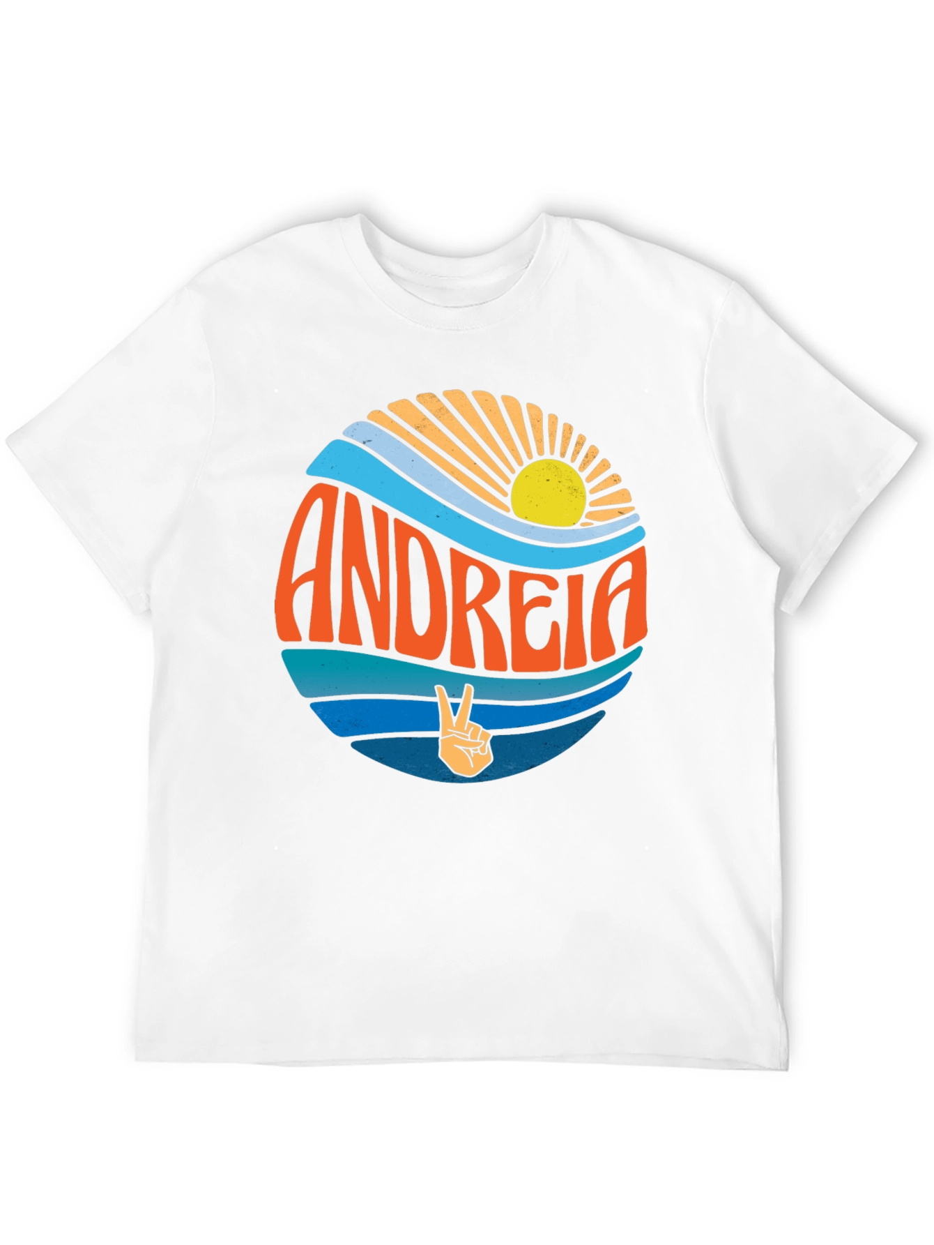 Black Andreia Retro Beach T-Shirt view 12