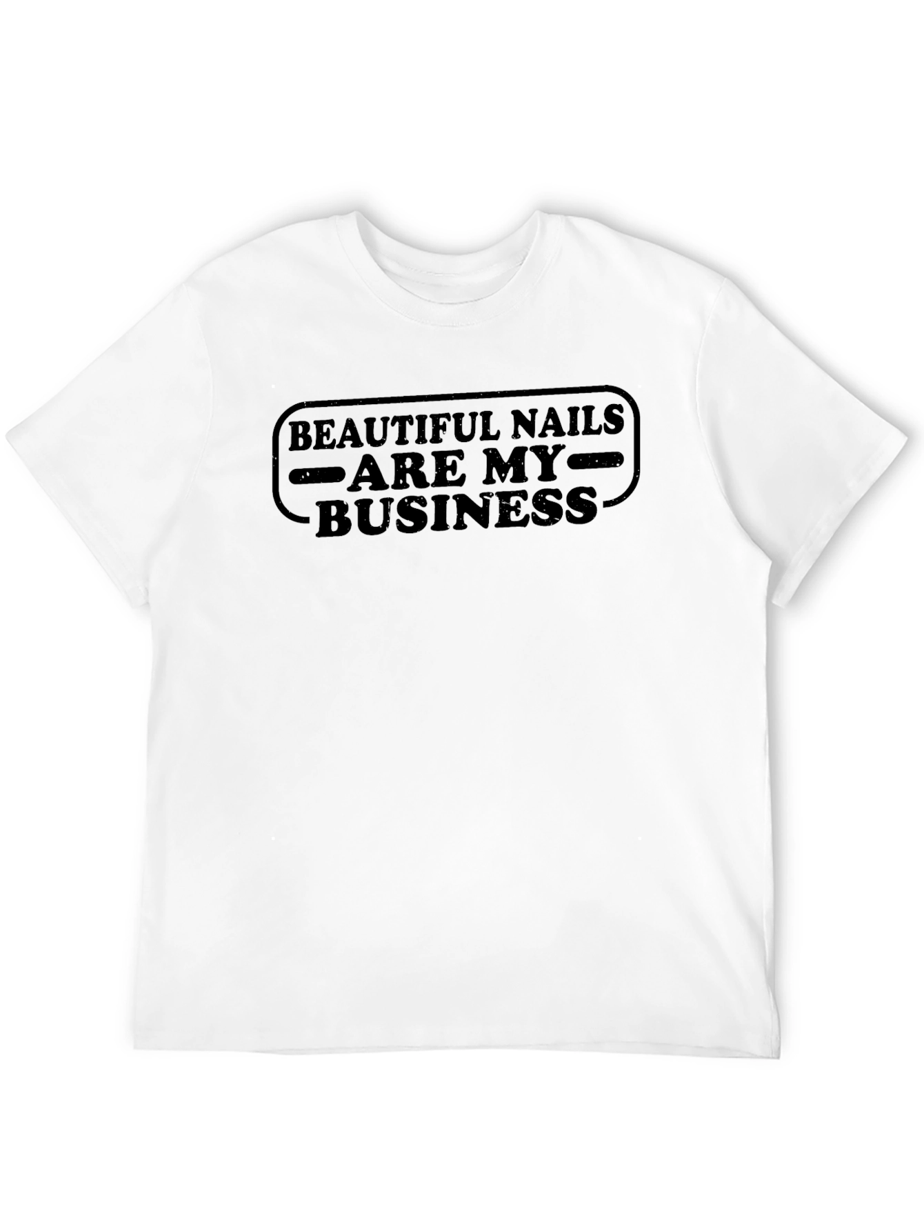 Black Beautiful Nails are My Business T-Shirt view 12