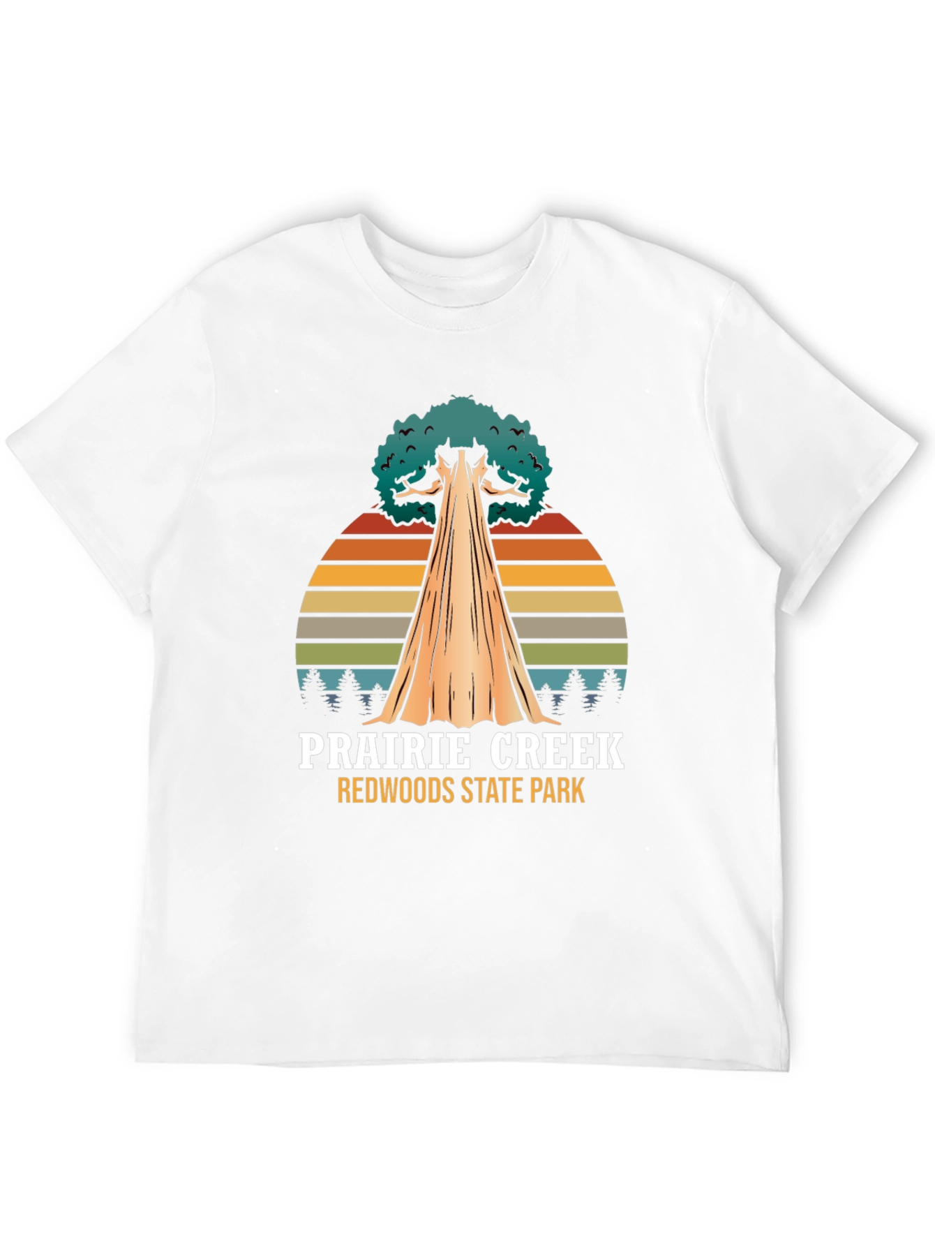 Black Prairie Creek Redwoods State Park T-Shirt view 12