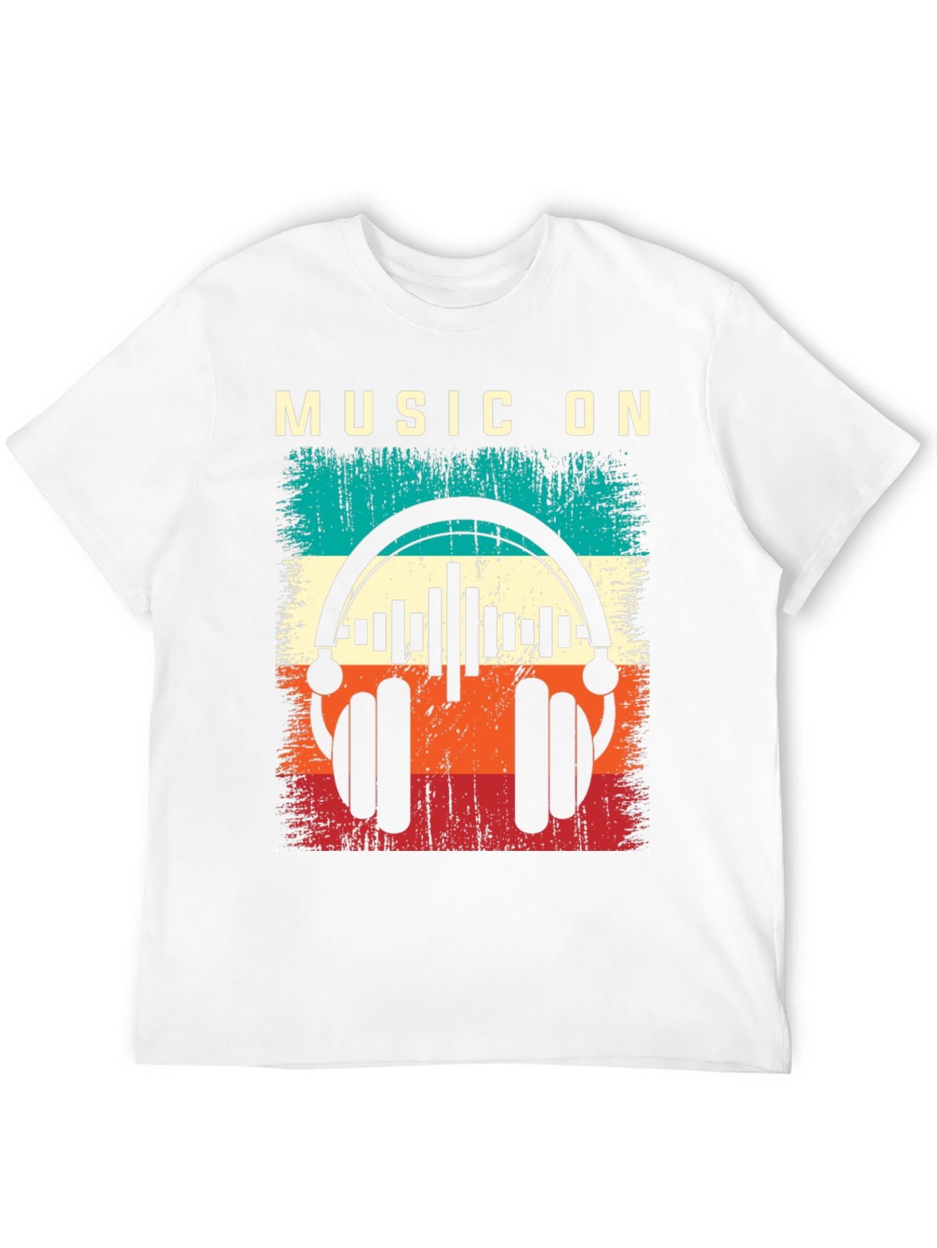 Black Music On Graphic T-Shirt Retro Style view 12