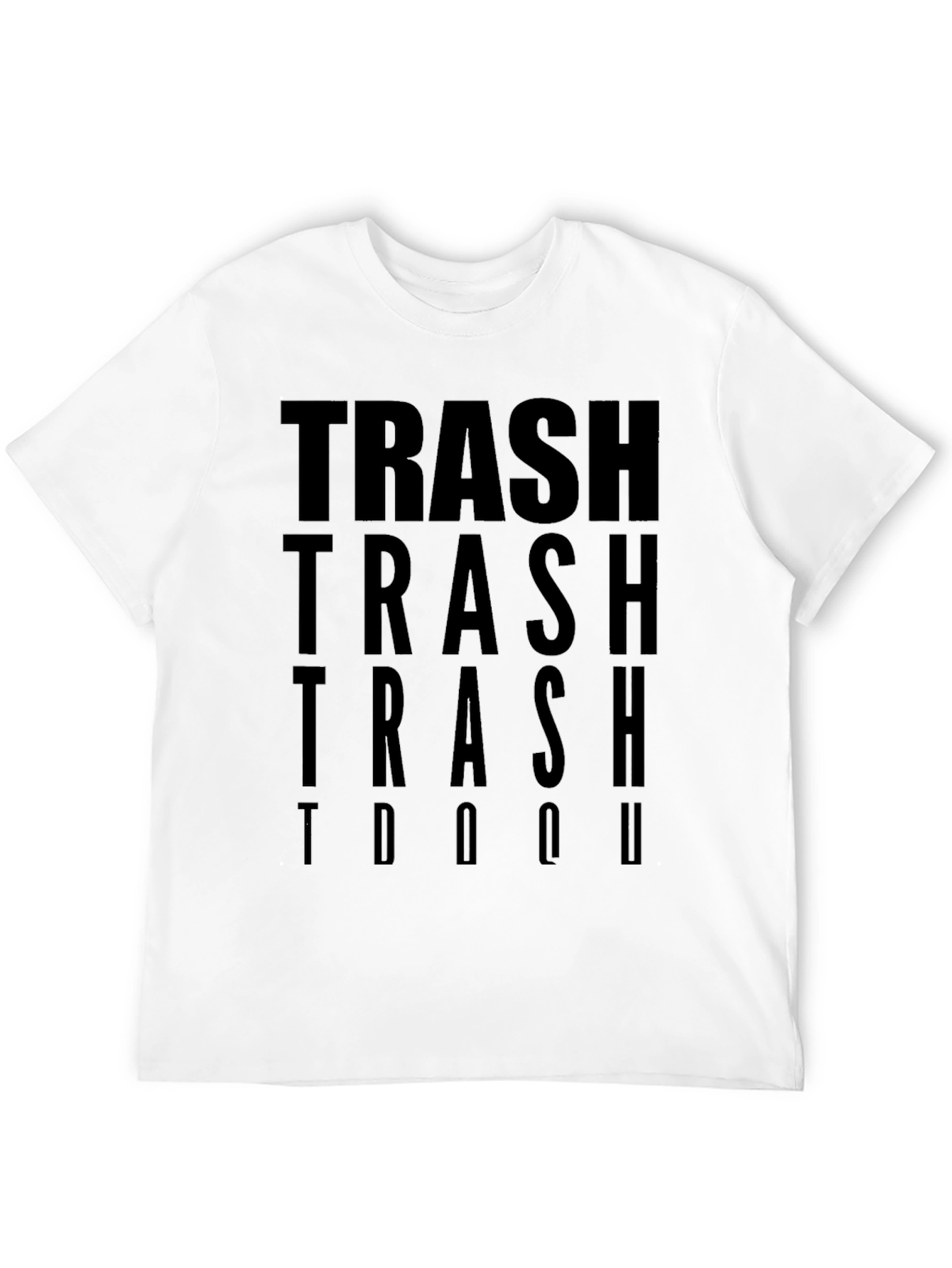 Black Trash Graphic Tee - Black view 12