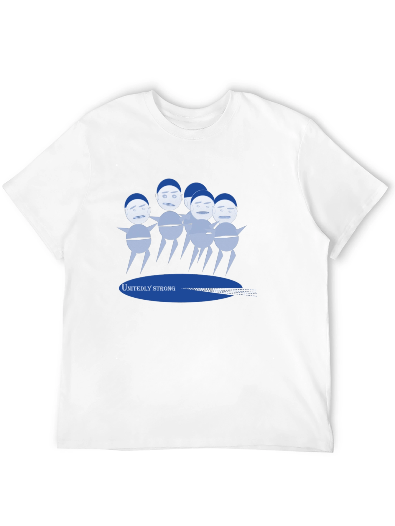 Black Unitedly Strong Graphic Tee - Men's Black T-Shirt view 12