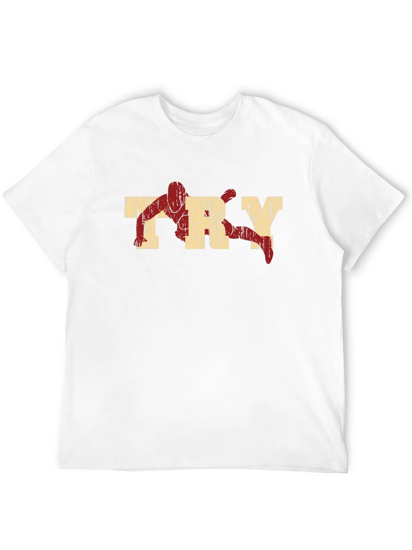 Black Vintage TRY T-Shirt view 12