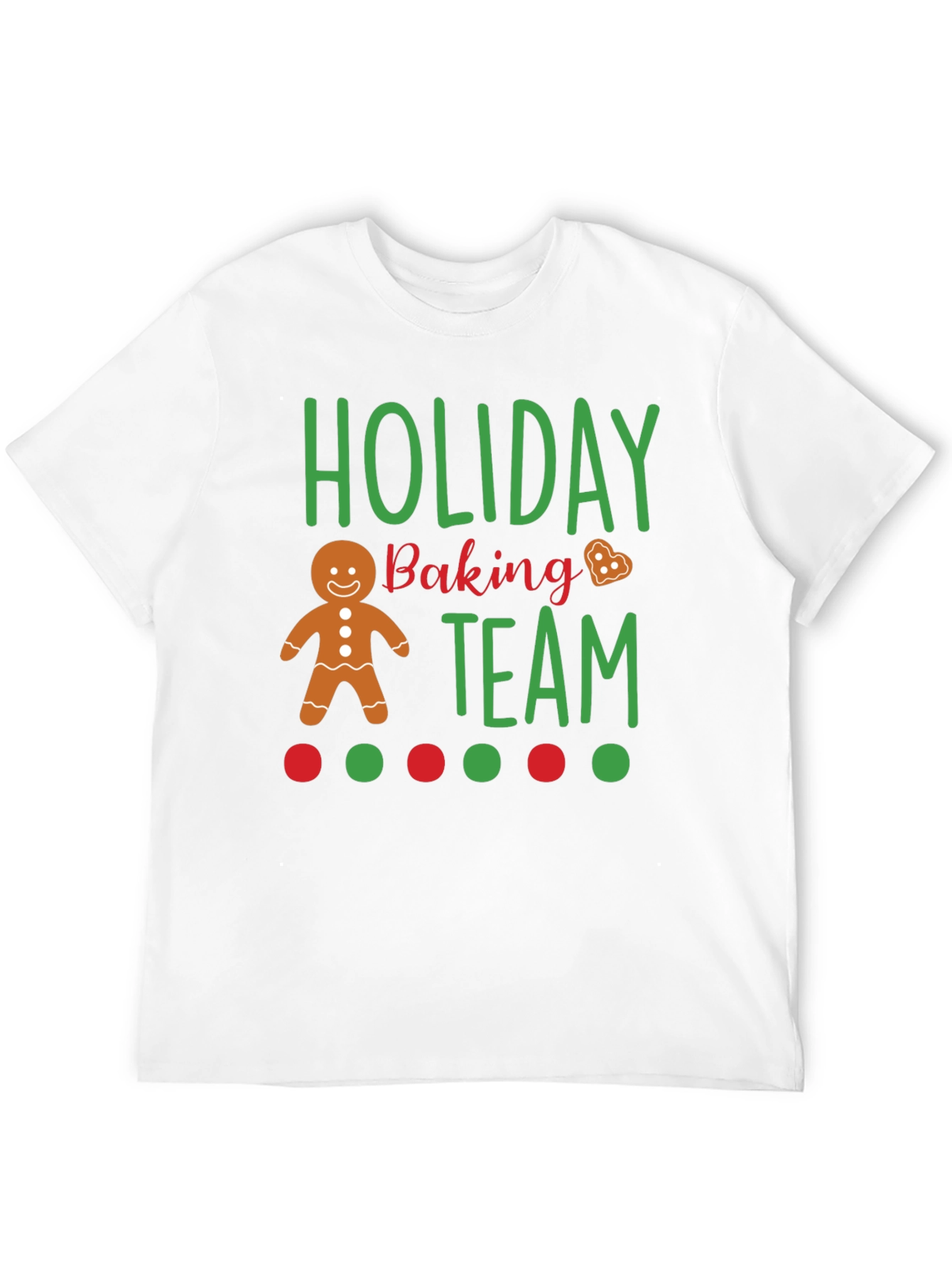Black Holiday Baking Team T-Shirt view 12