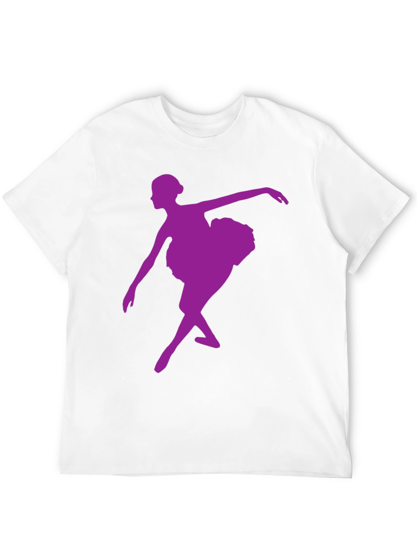 Black Ballerina Graphic Tee - Dance Lover's T-Shirt view 12