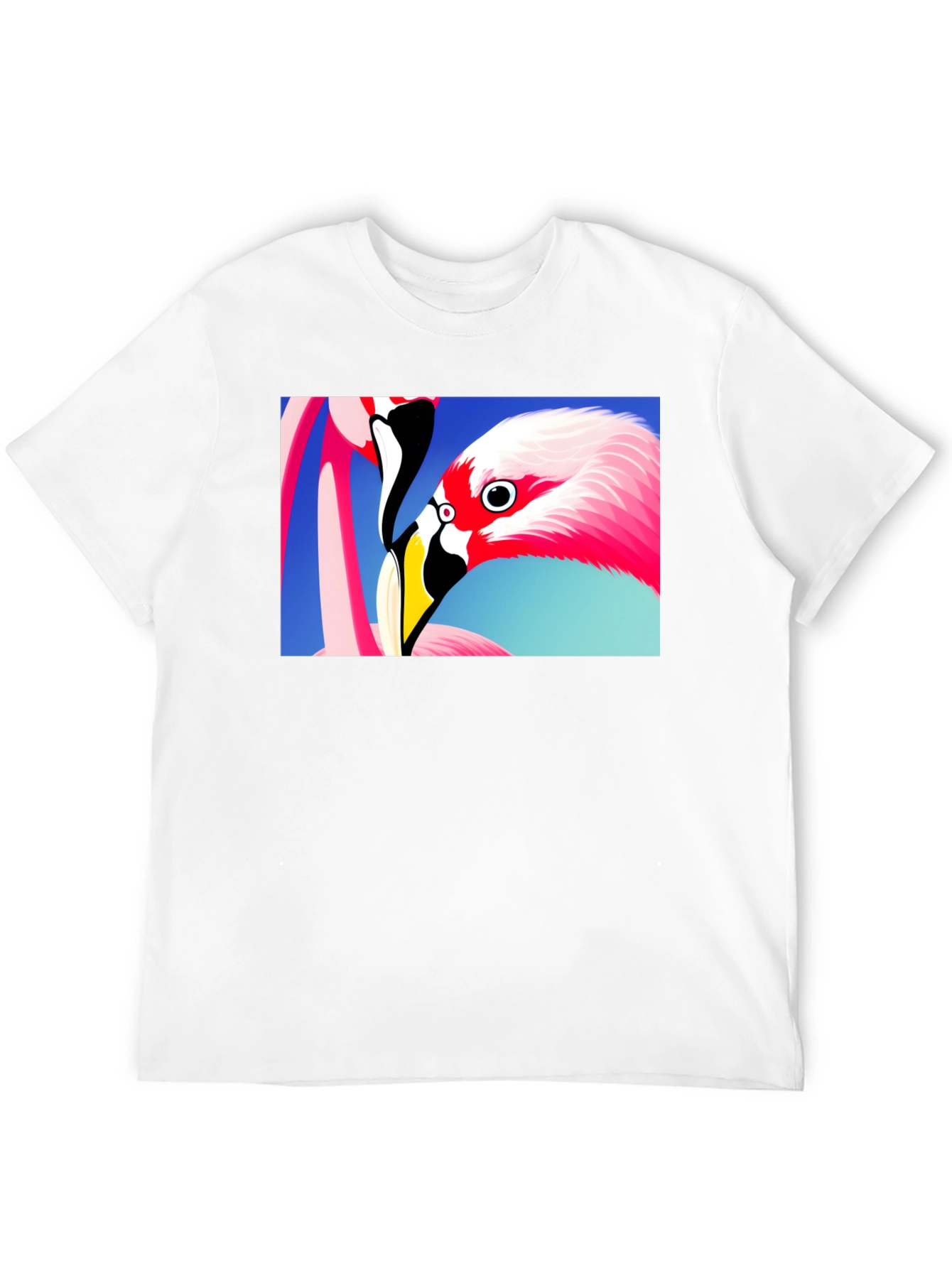 Black Flamingo Graphic Tee - Stylish Black T-Shirt view 12