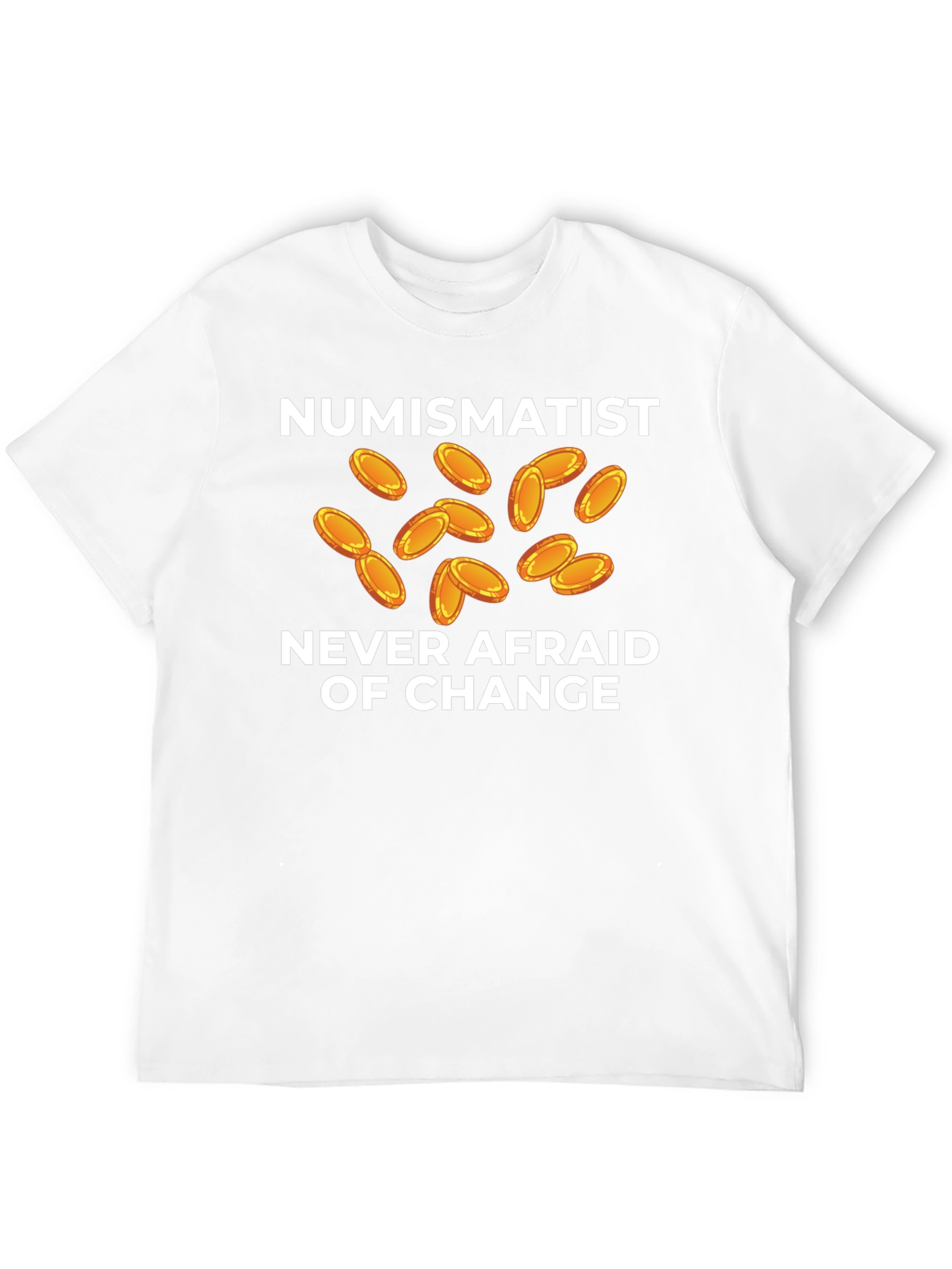 Black Numismatist Coin Collector Funny T-Shirt view 12