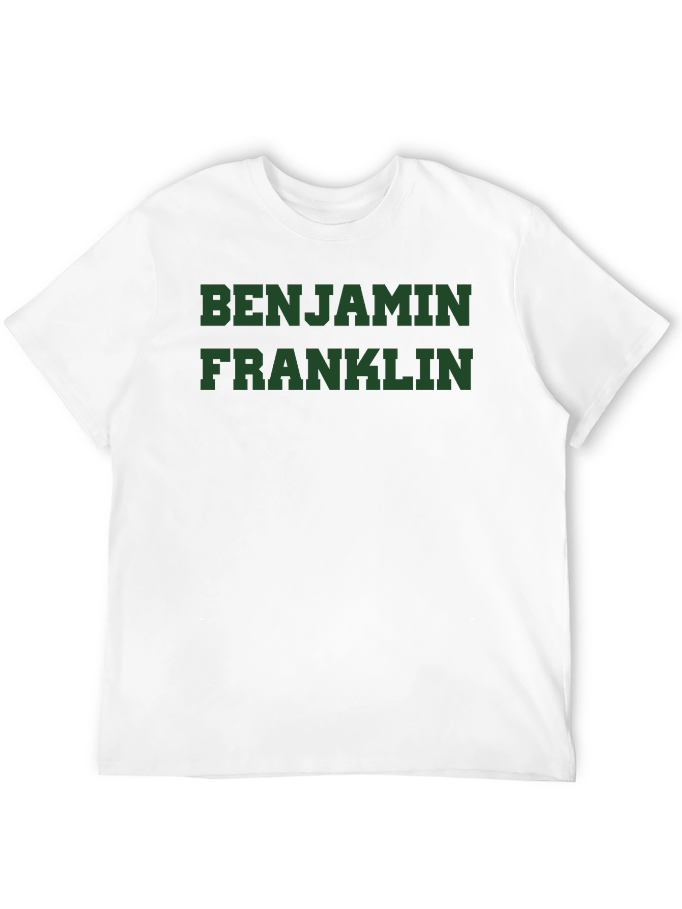 Black Benjamin Franklin Graphic T-Shirt view 12