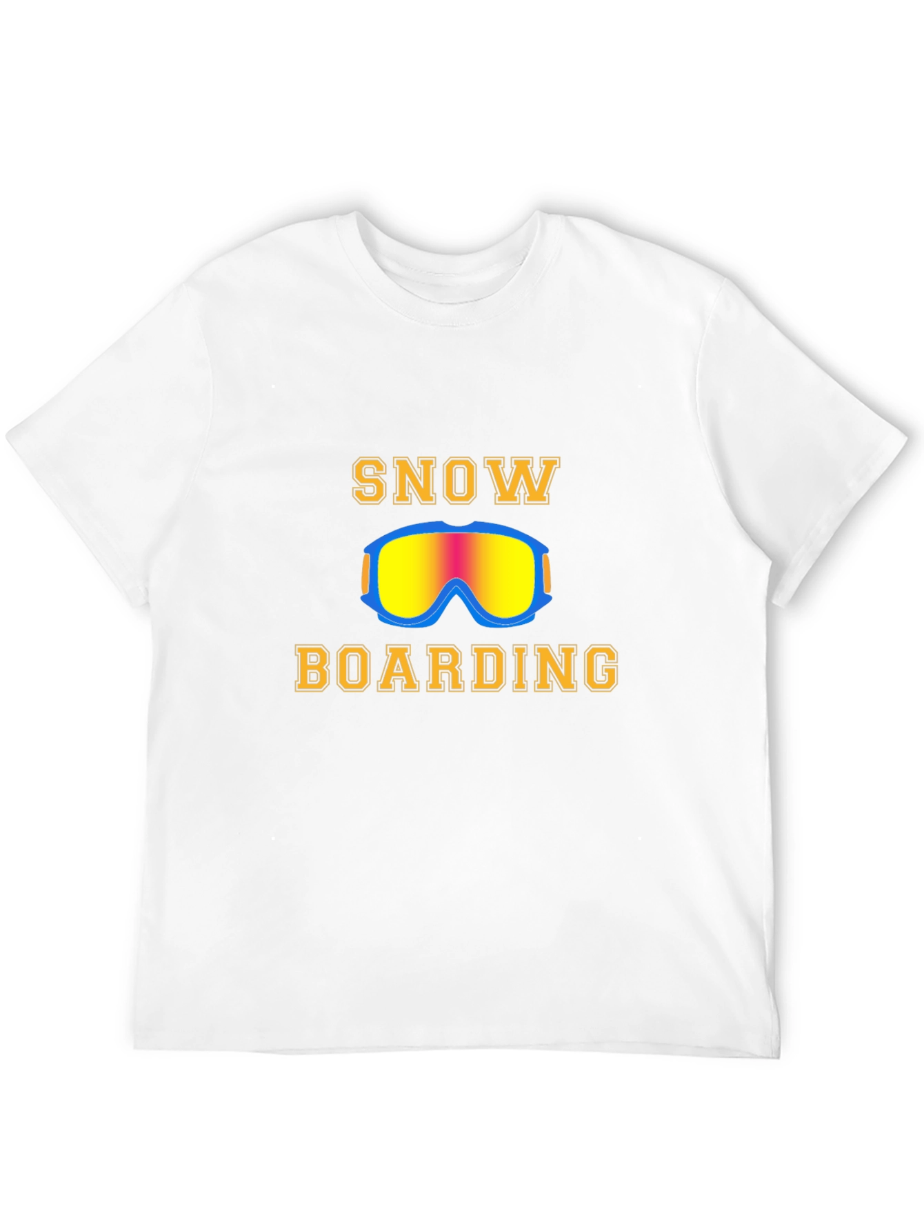 Black Snowboarding T-Shirt view 12