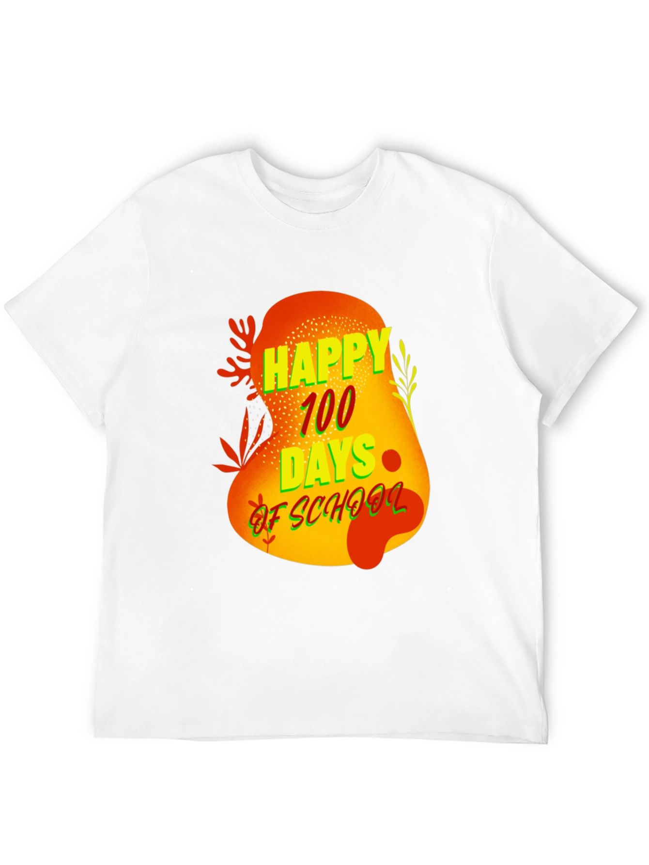 Black Happy 100 Days of School T-Shirt view 12
