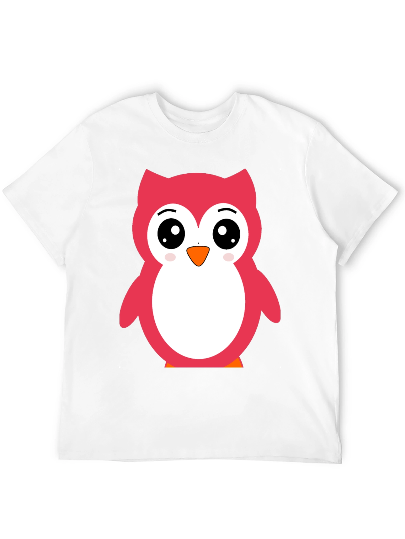 Black Cute Owl Graphic Tee - Soft Cotton Comfort view 12