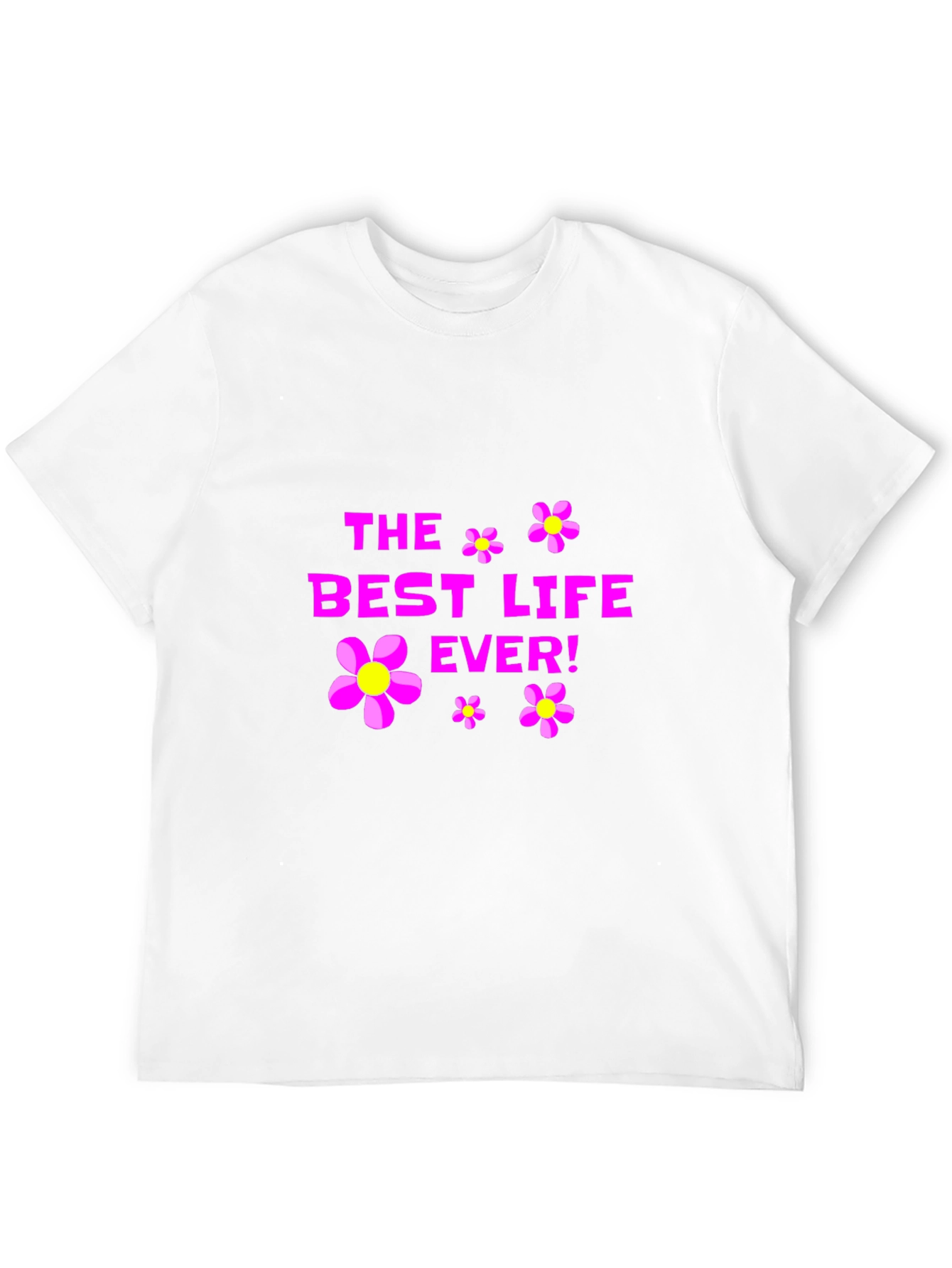 Black The Best Life Ever! Graphic T-Shirt view 12
