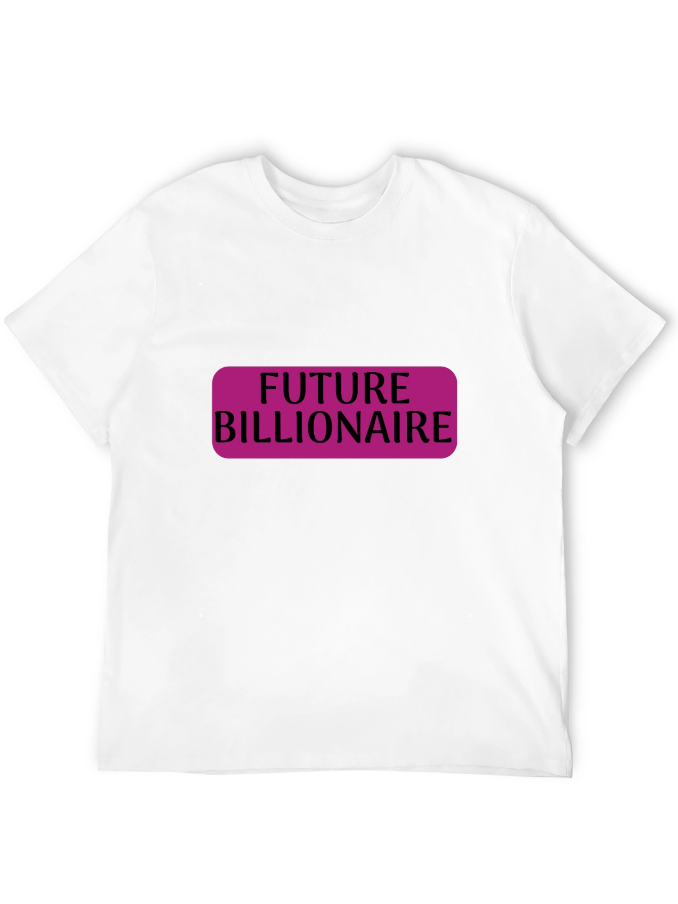 Black Future Billionaire Graphic Tee - Mens Black T-Shirt view 12