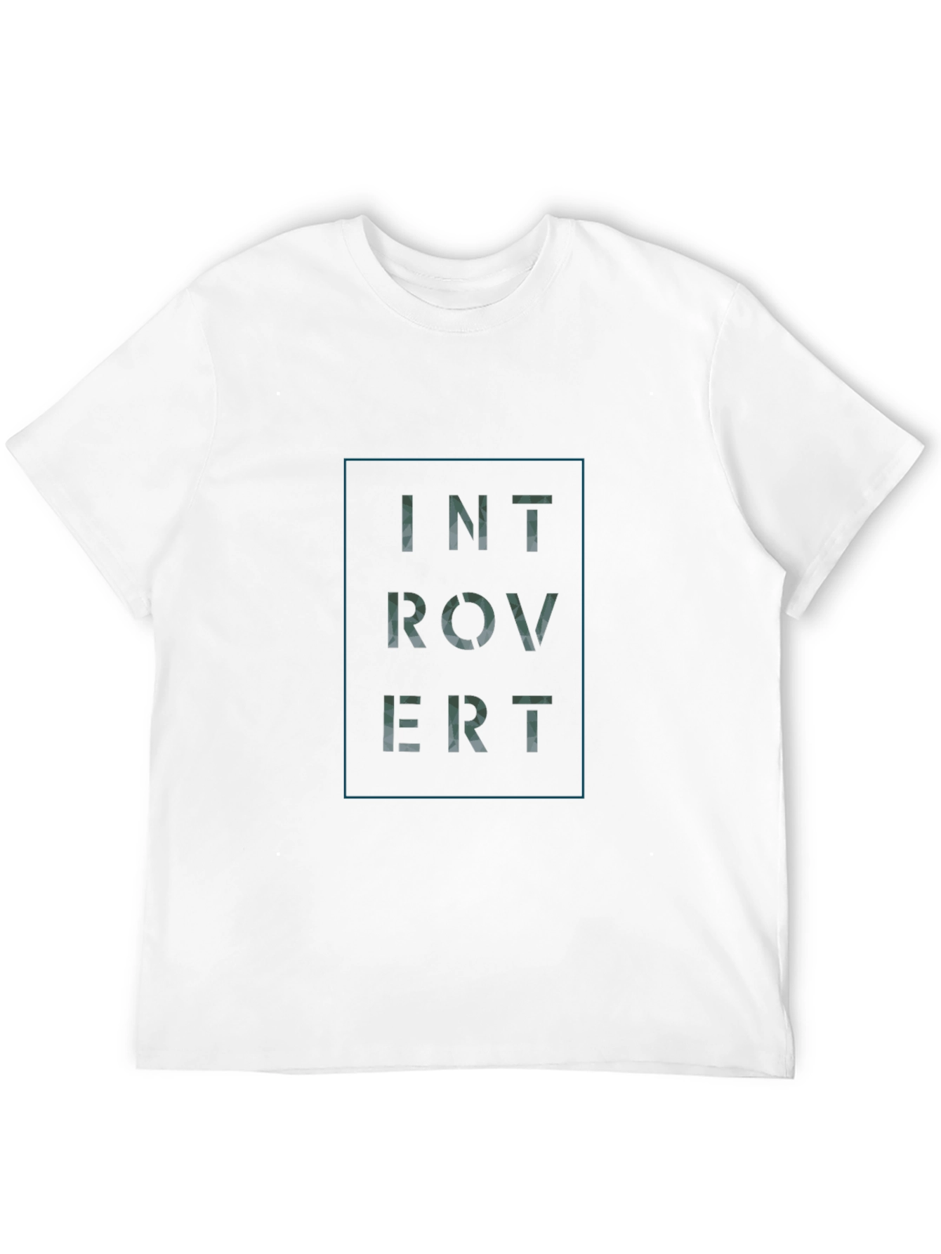 Black Introvert Graphic T-Shirt - Soft Cotton Tee view 12
