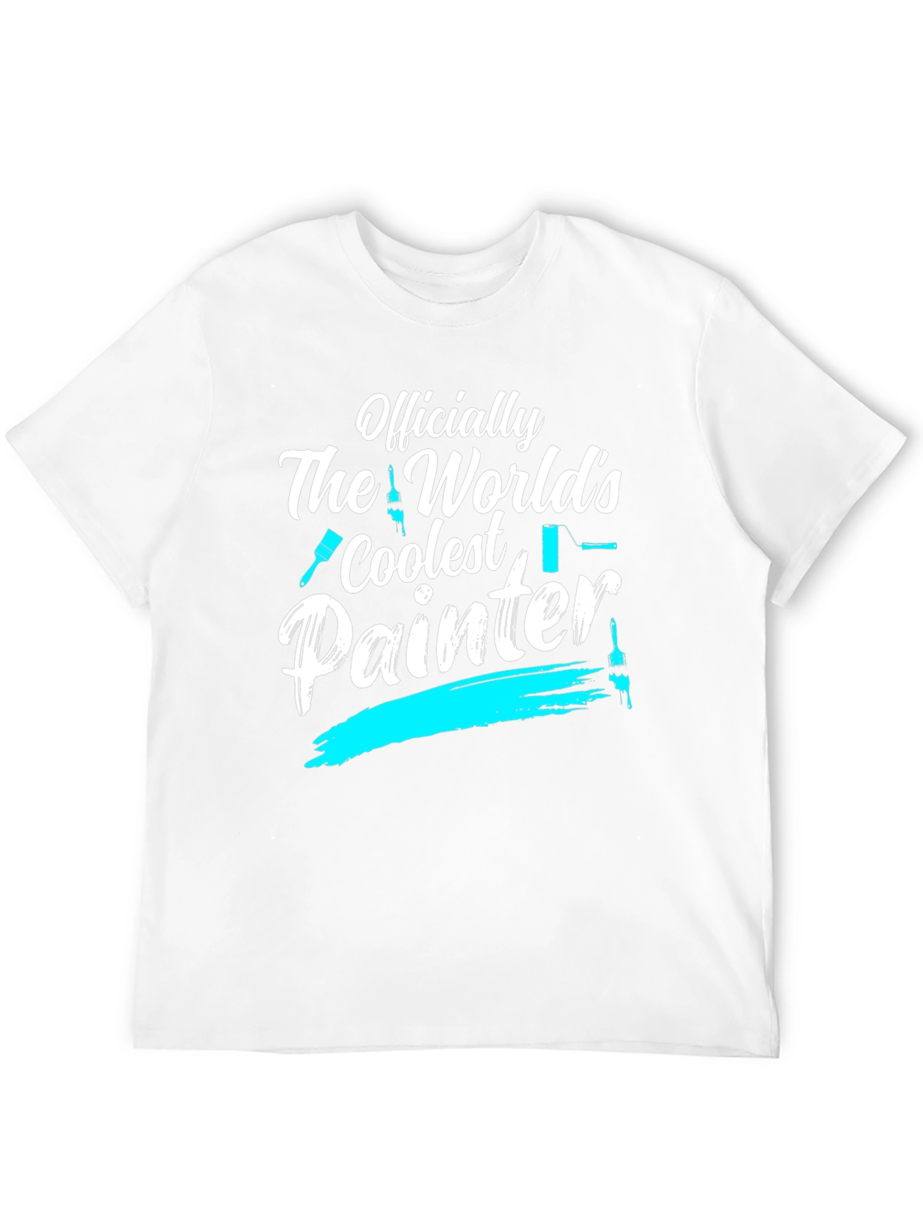 Black Coolest Painter T-Shirt view 12