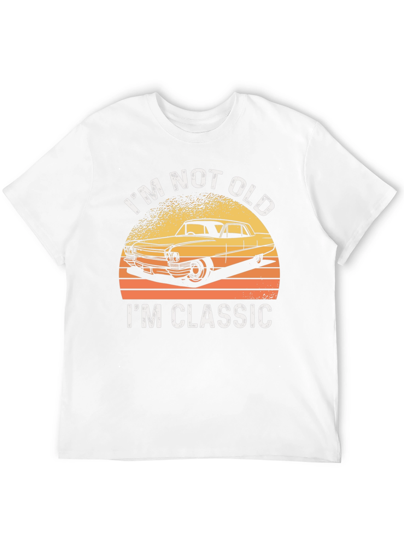 Black I'm Not Old, I'm Classic Car T-Shirt view 12