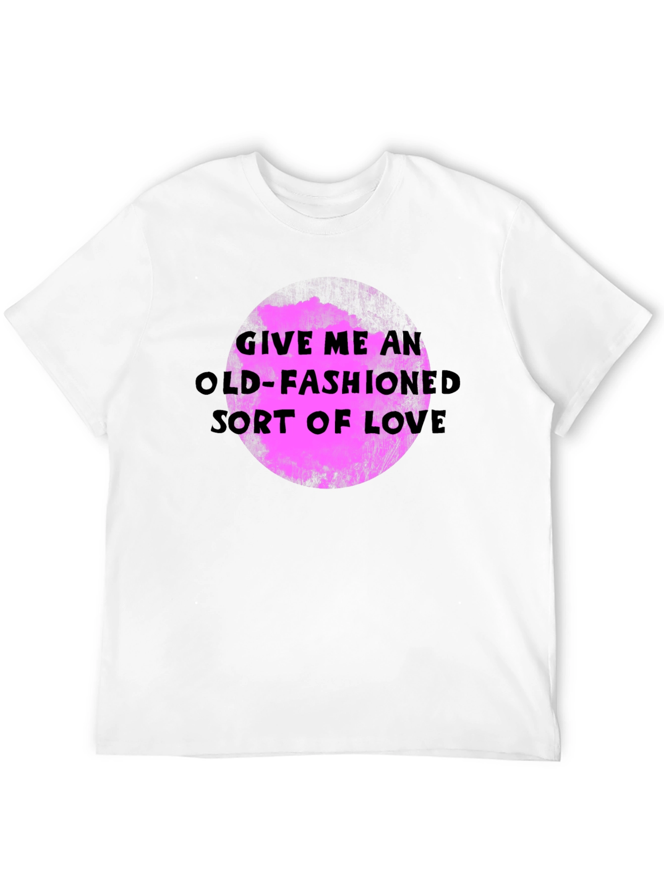 Black Old-Fashioned Love Graphic T-Shirt view 12