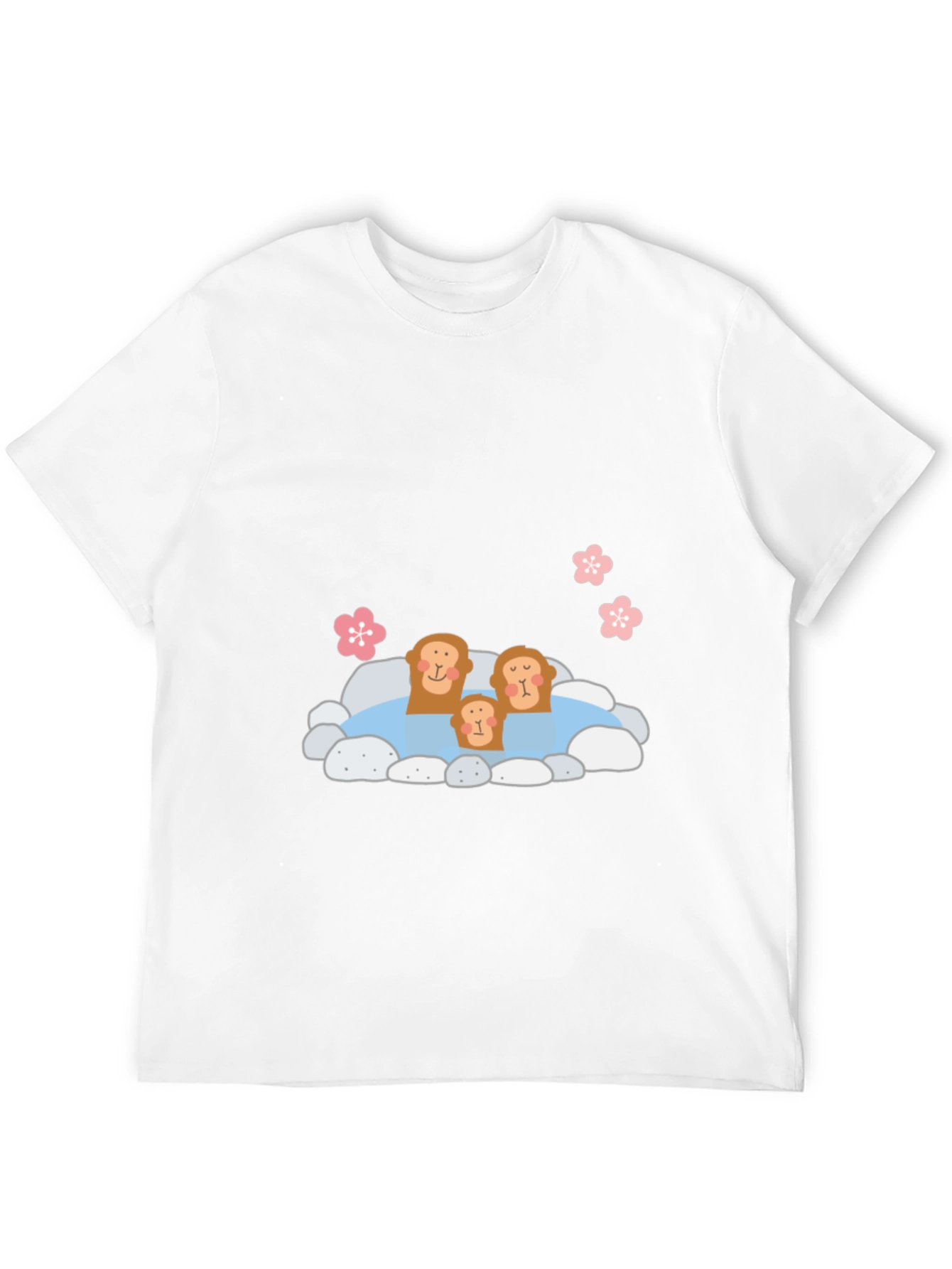 Black Monkey Hot Spring T-Shirt - Cozy & Cute view 12