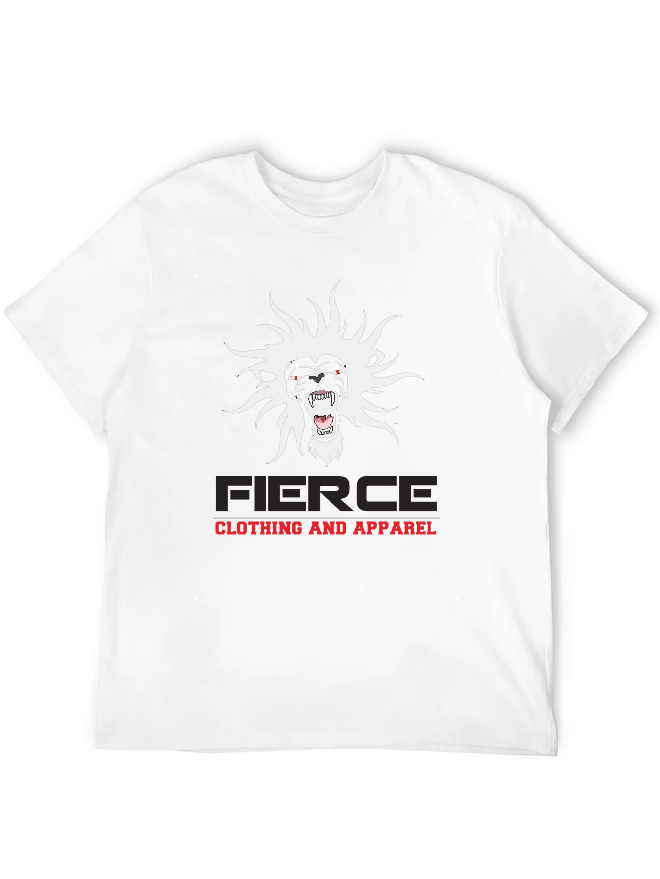 Black Fierce Graphic Tee - Black Cotton Blend view 12