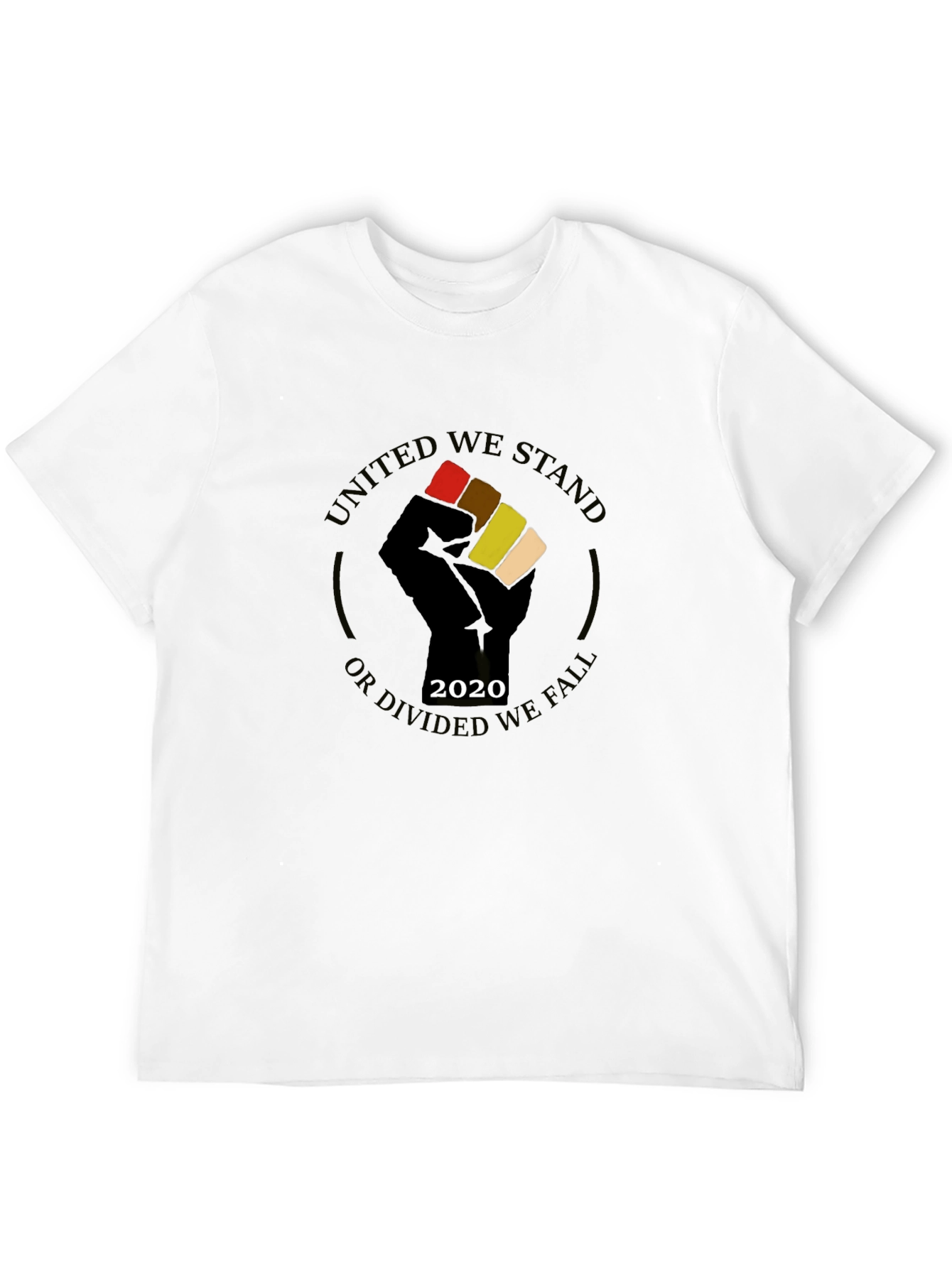 Black United We Stand T-Shirt view 12